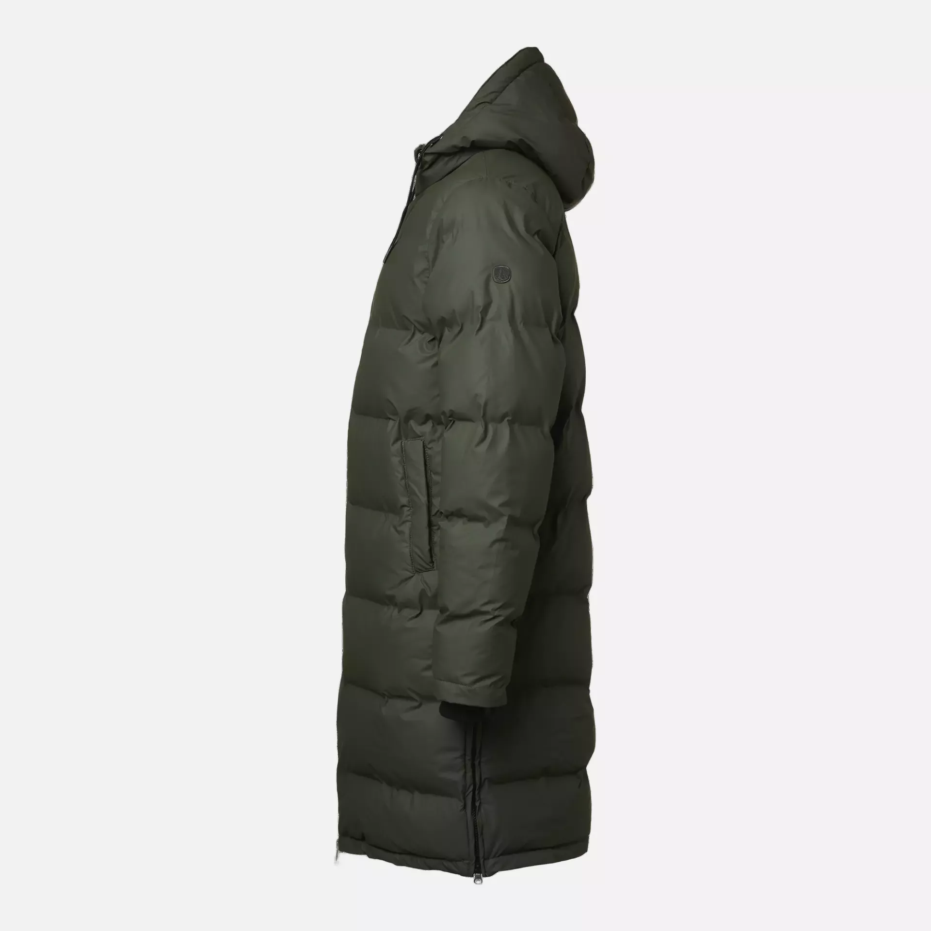 Matterhorn 1001866303, Shanna Hooded Long Padded Coat, Dark Olive, image 4