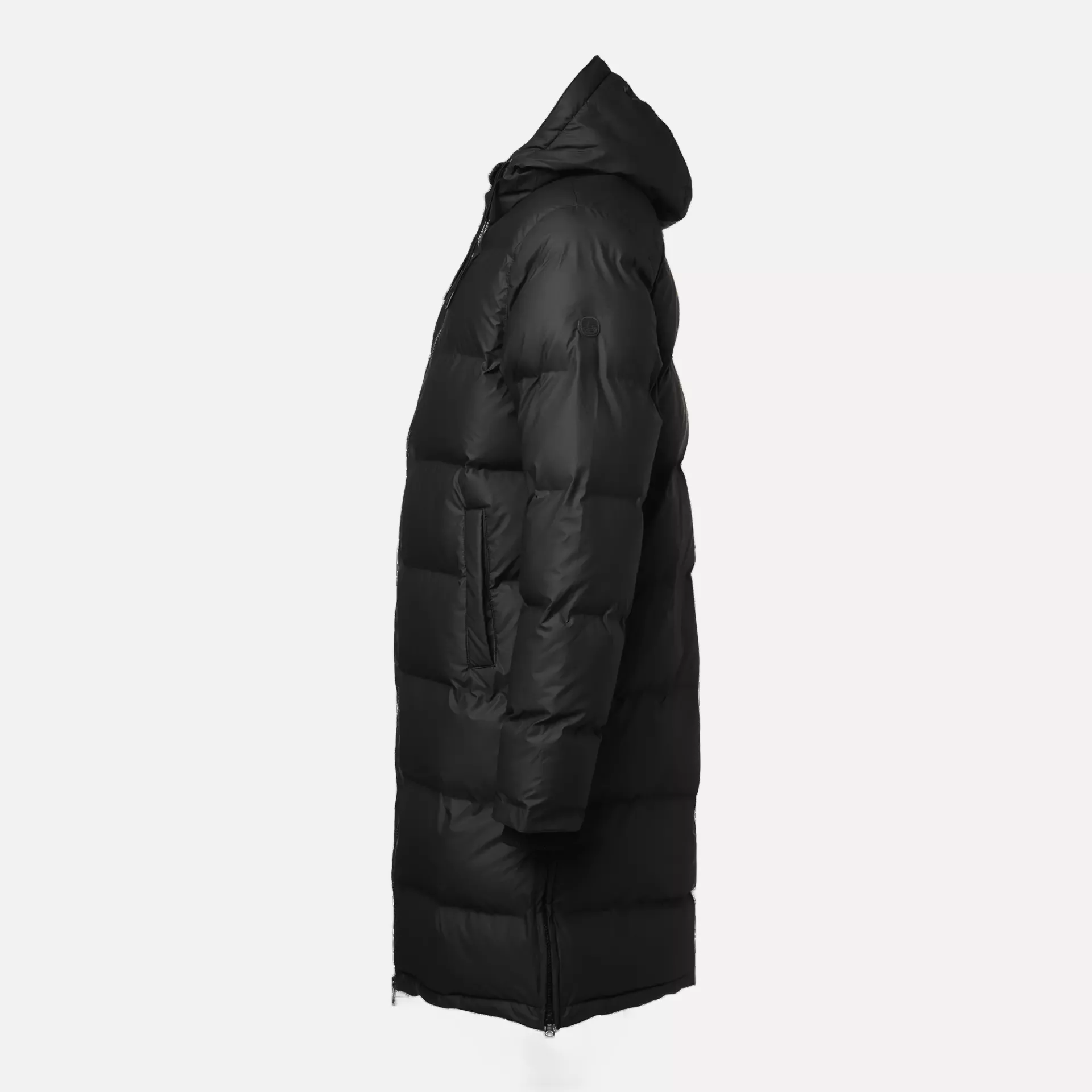 Matterhorn 1001866001, Shanna Hooded Long Padded Coat, Black, image 4