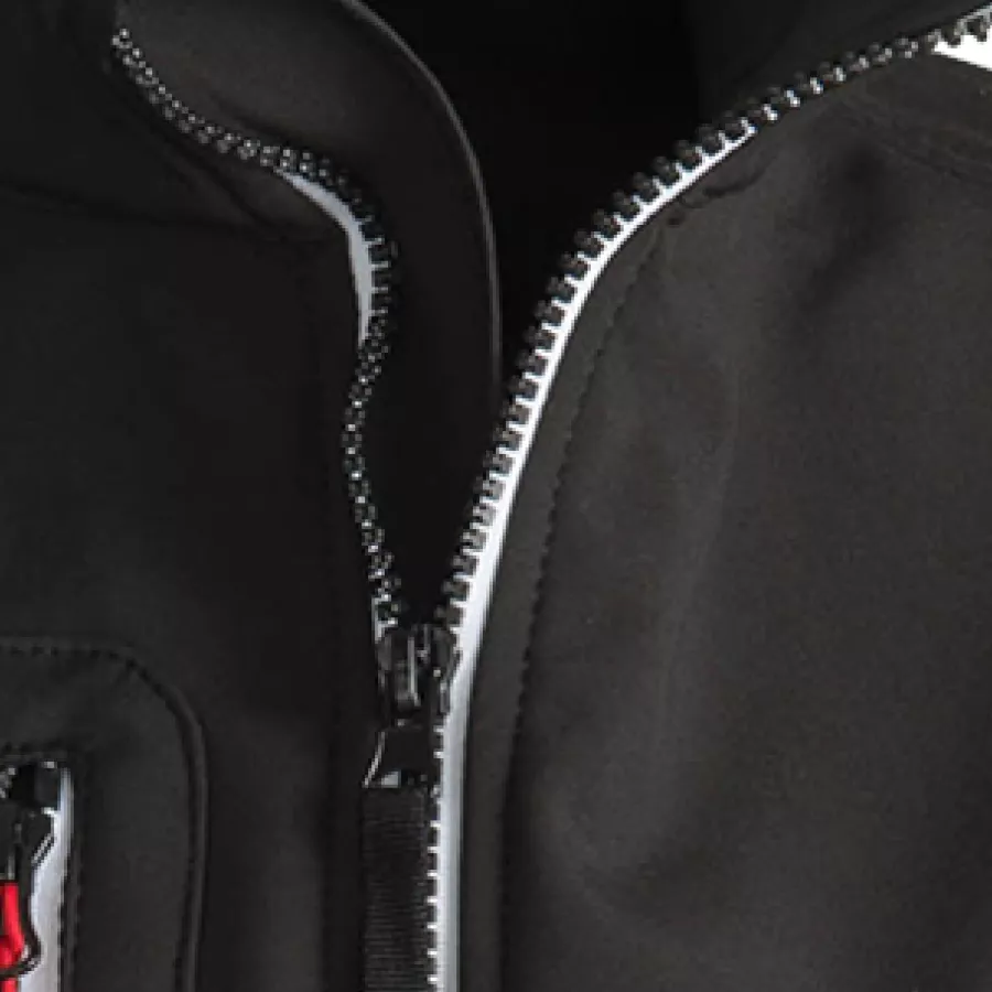 **Zipper Closure** allows quick, smooth fastening for adjustable comfort on the go.
