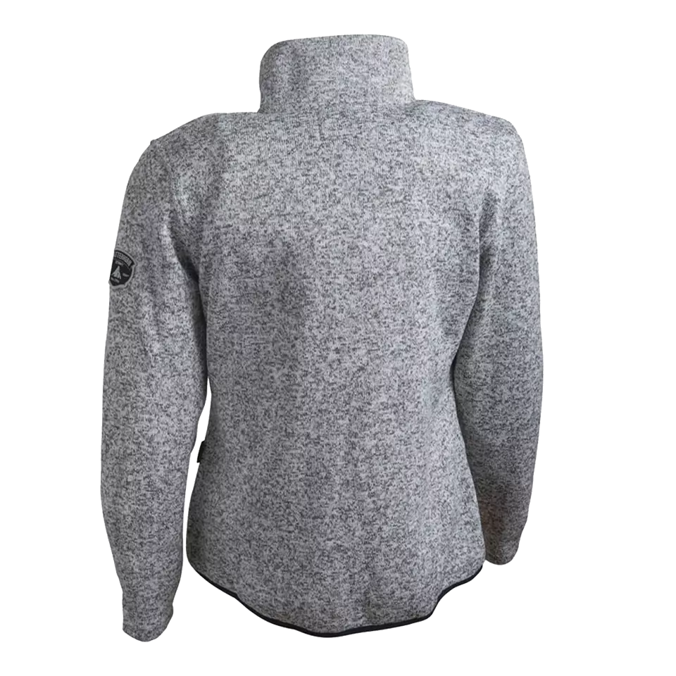 Matterhorn 1000745049, Almer Damen-Fleecejacke, Hellgrau, image 2, gallery thumbnail