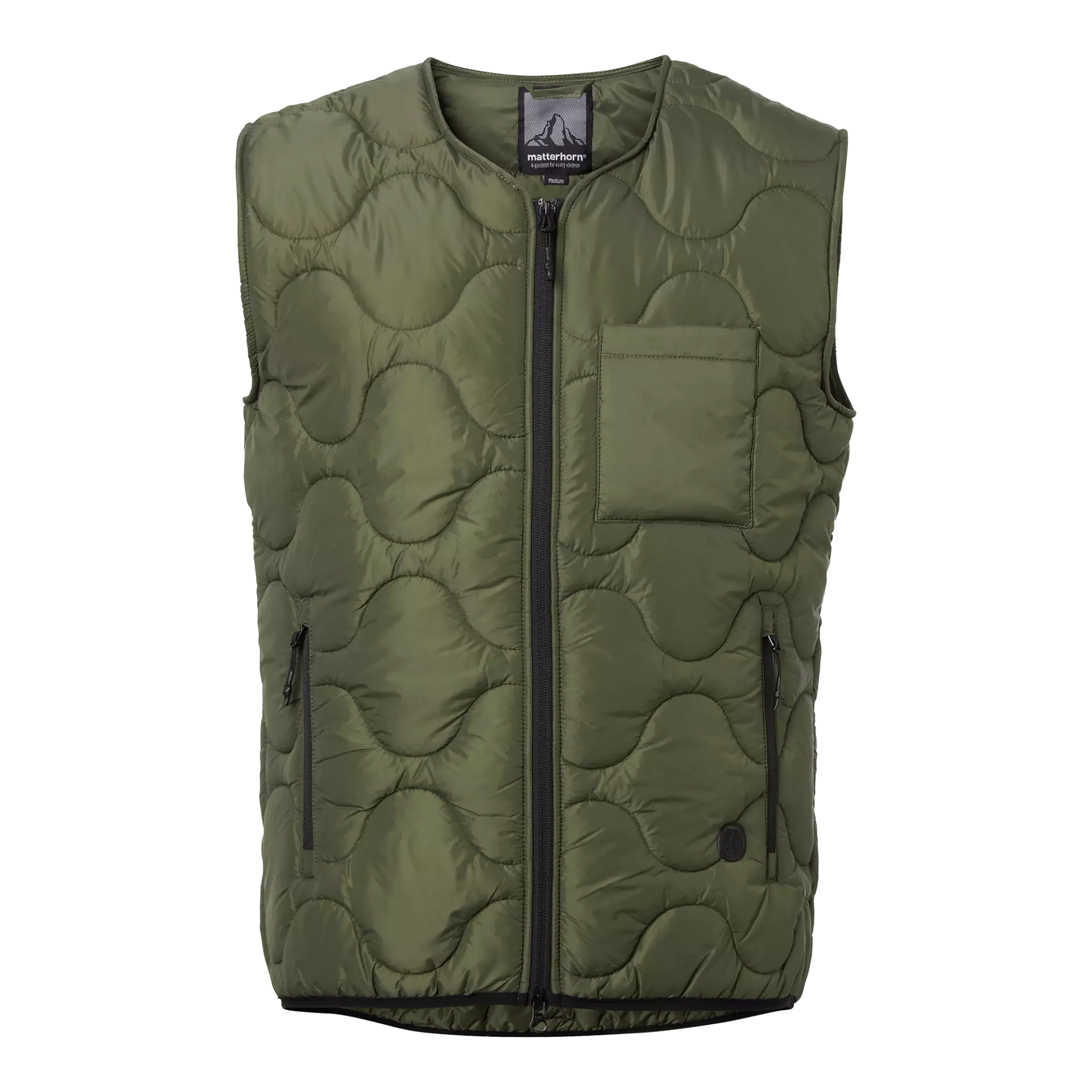 Matterhorn 1001864305, Beckey Puffer Vest, Olive, image 1