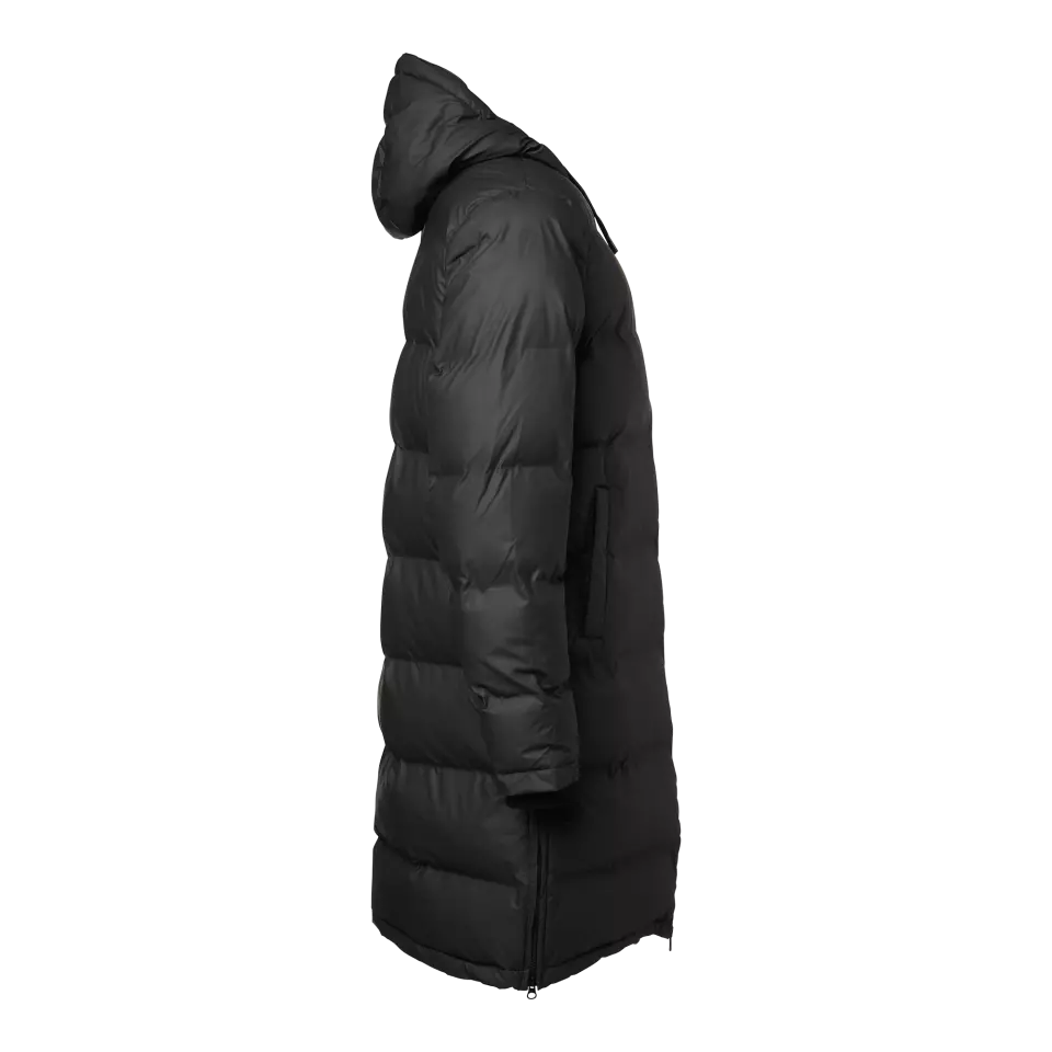 Matterhorn 1001866001, Shanna Lång vadderad kappa med huva, svart, image 3, gallery thumbnail