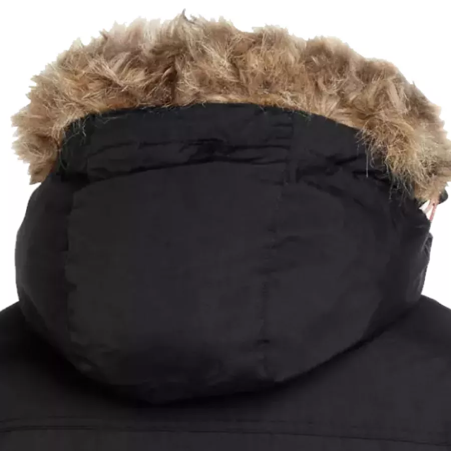 Die **abnehmbare Kapuze** ermöglicht eine sofortige Anpassung an wechselhaftes Wetter, während Sie komfortabel und geschützt bleiben.