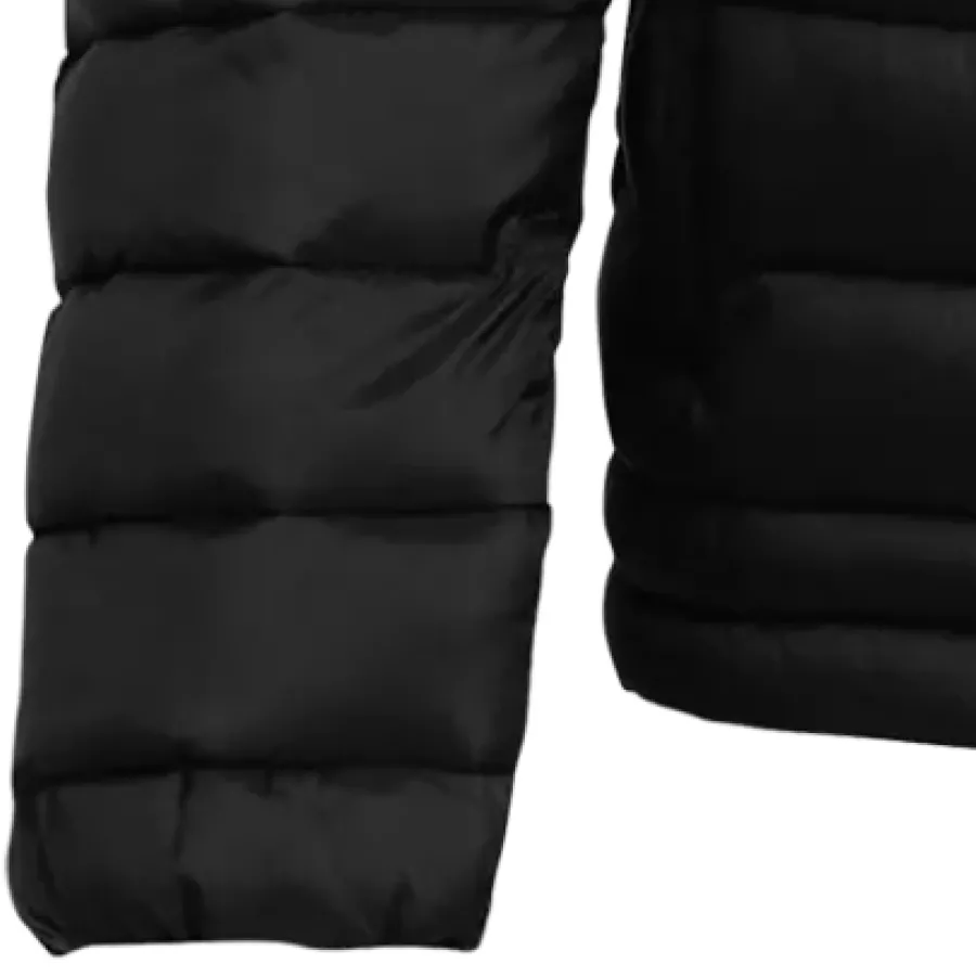 **Elastische Bündchen** schließen die Wärme ein und halten kalte Zugluft ab für eine bequeme Passform.