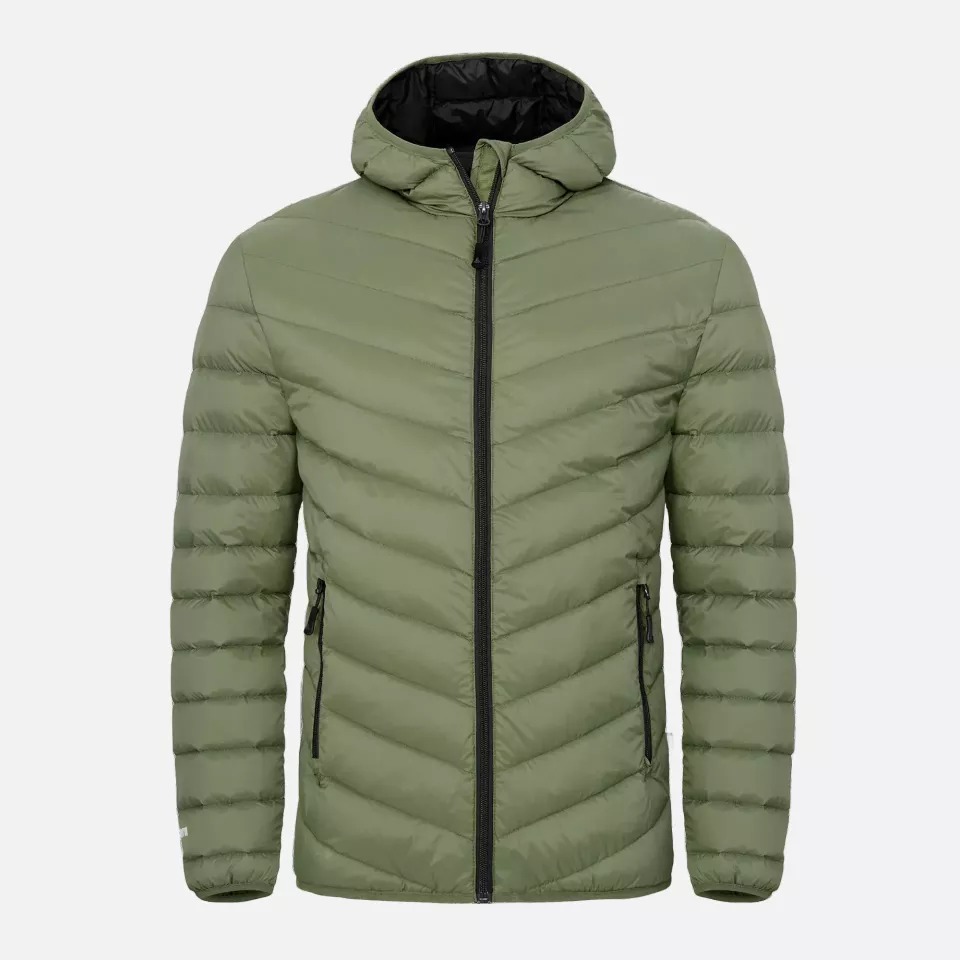 Matterhorn 1000813305, Frost Hooded Padded Jacket, Olive, image 1, gallery thumbnail