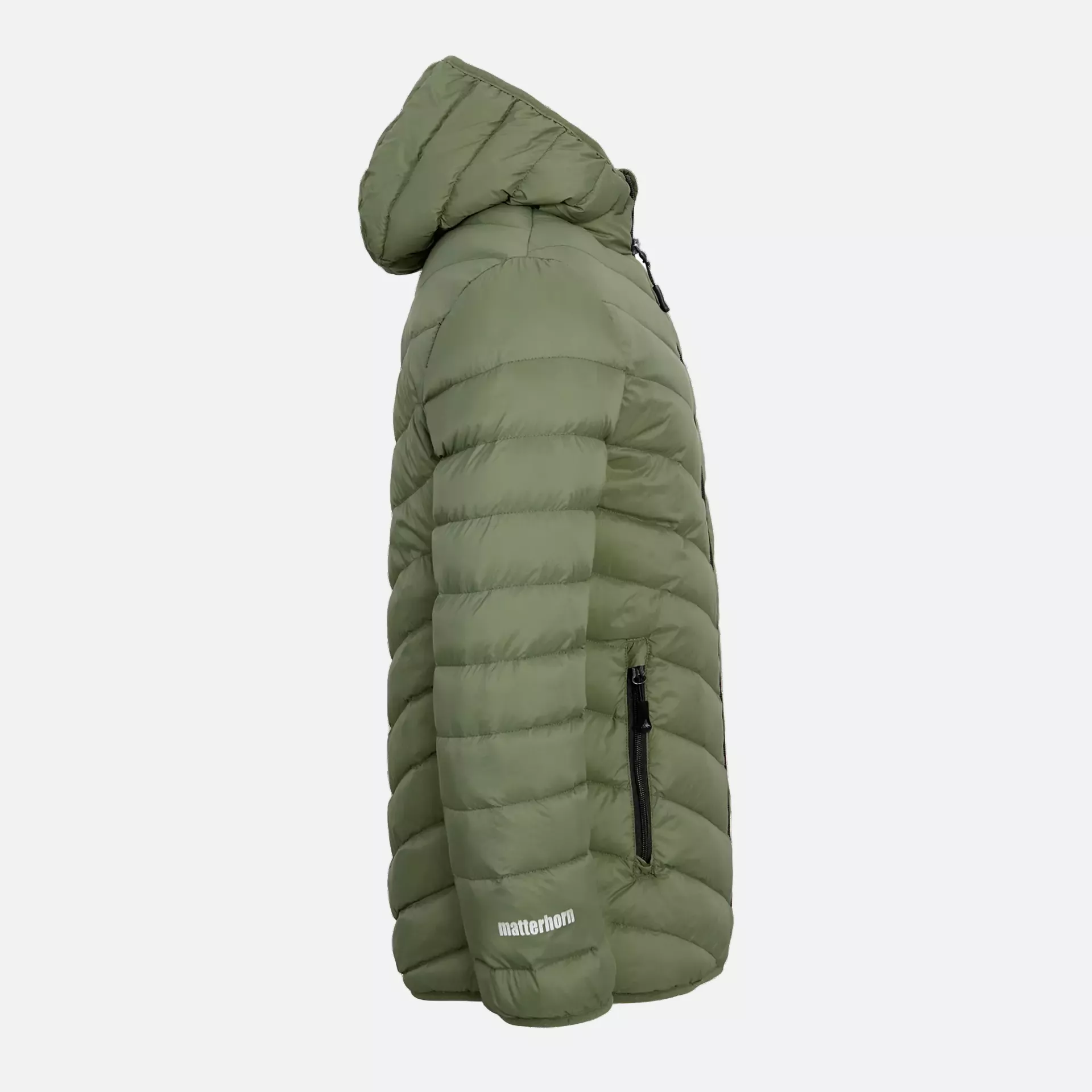 Matterhorn 1000813305, Frost Hooded Padded Jacket, Olive, image 3