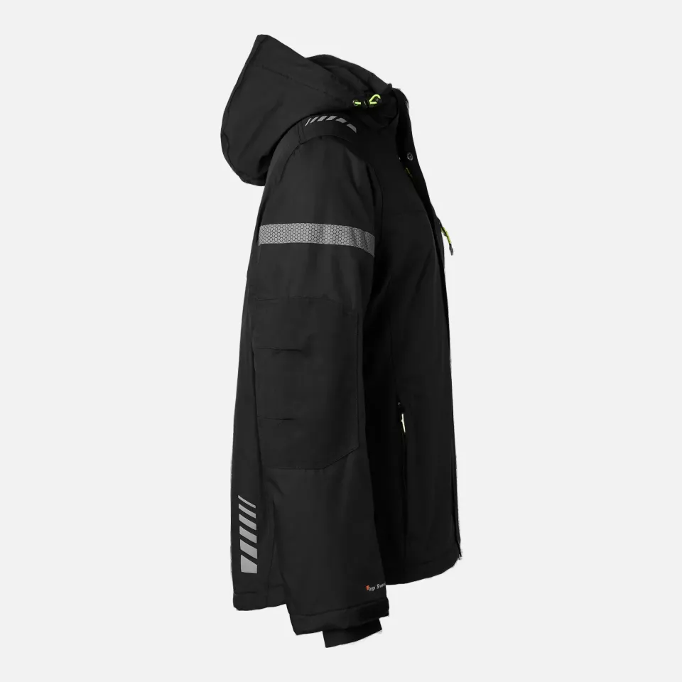 Top Swede 1000897001, Work Jacket, Black, image 3, gallery thumbnail