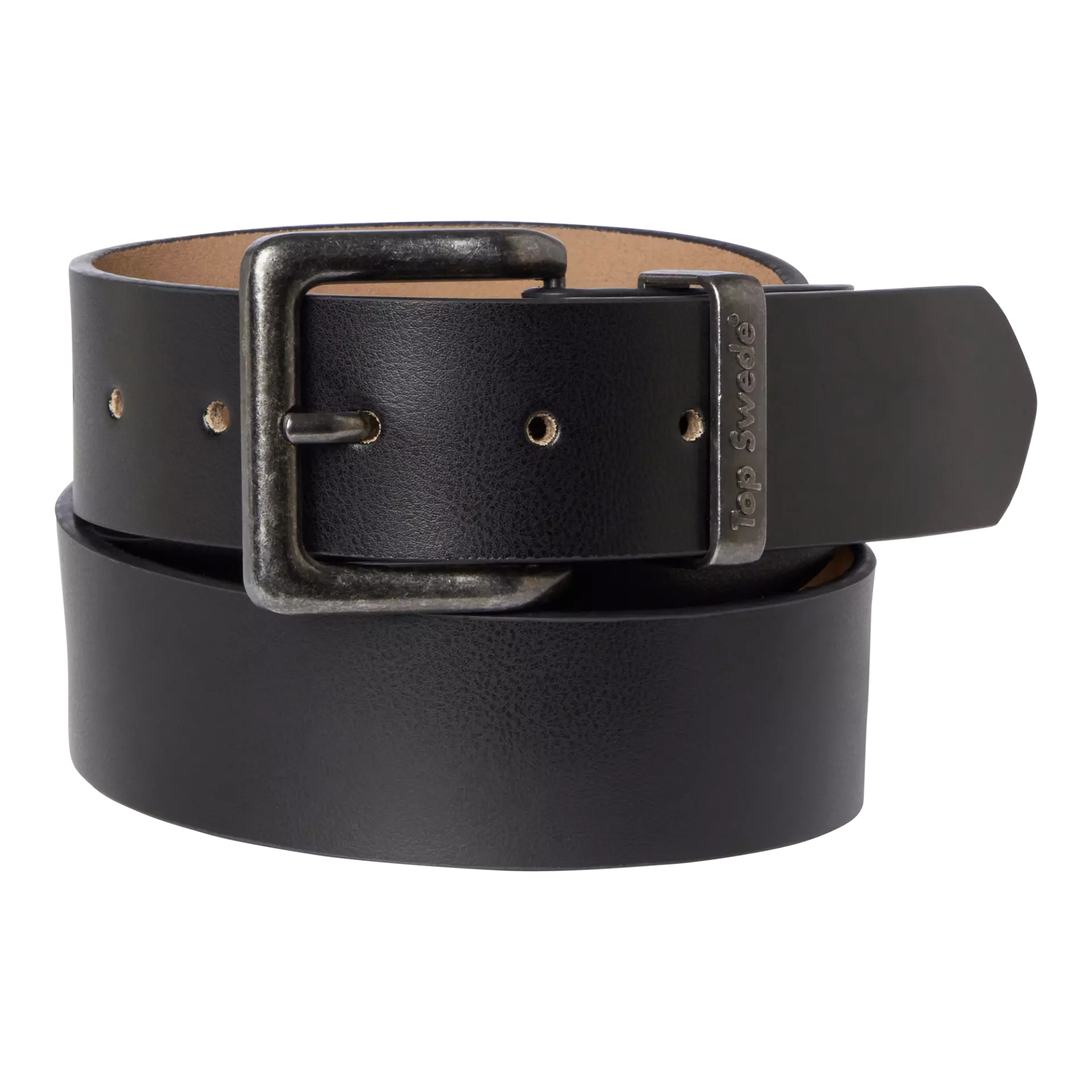 Top Swede 1001320001, SL60 Leather Belt, Black