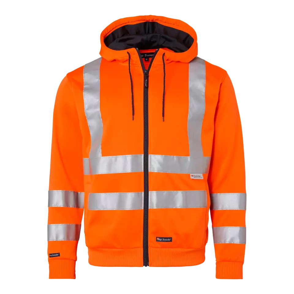 Top Swede 1000919811, Sweat Vest High-Visibility, High Vis Orange, image 1, gallery thumbnail