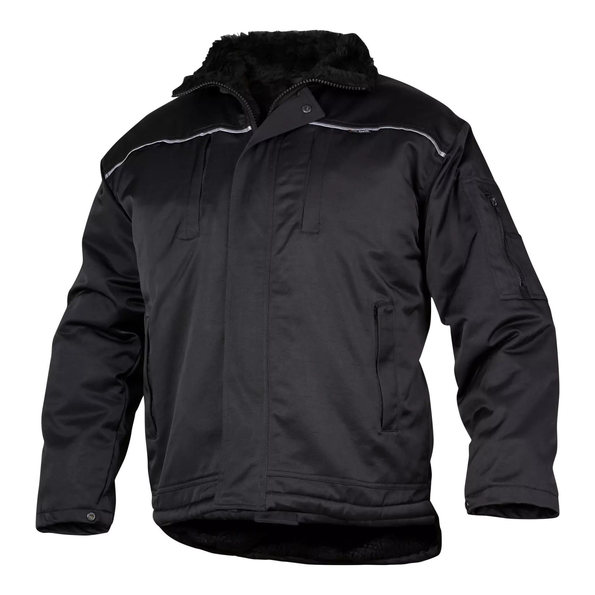 Top Swede 1000936001, Work Jacket, Black