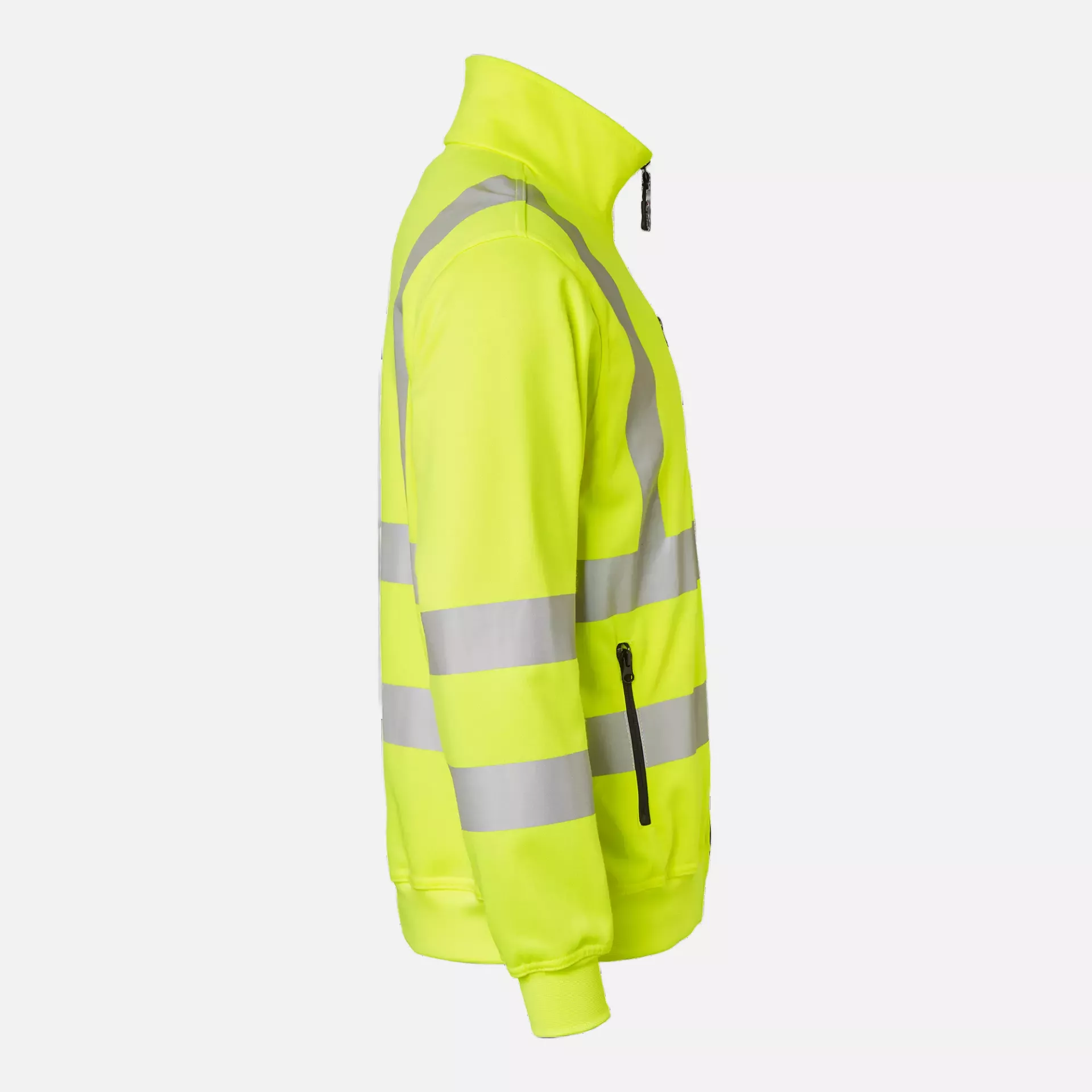 Top Swede 1000727712, High-Visibility Sweat Jacket, High Vis Yellow, image 3