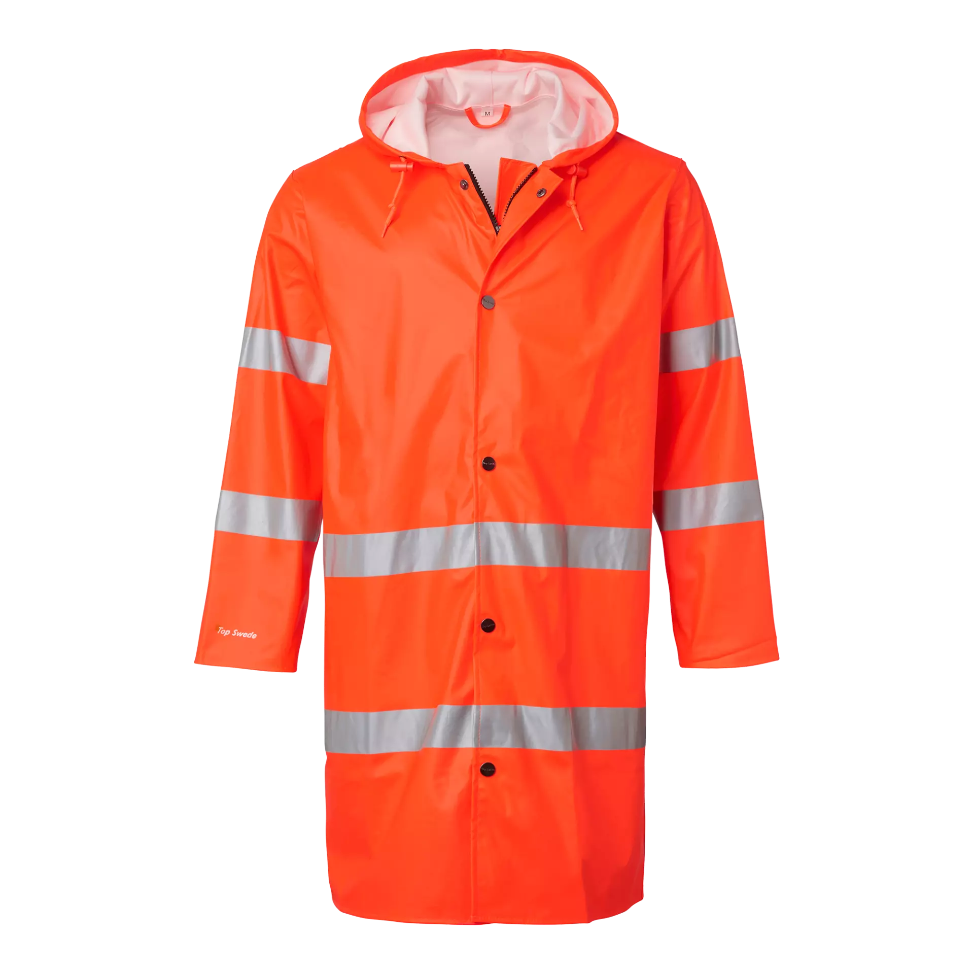 Top Swede 1000993811, Rain Coat High-Visibility, Orange