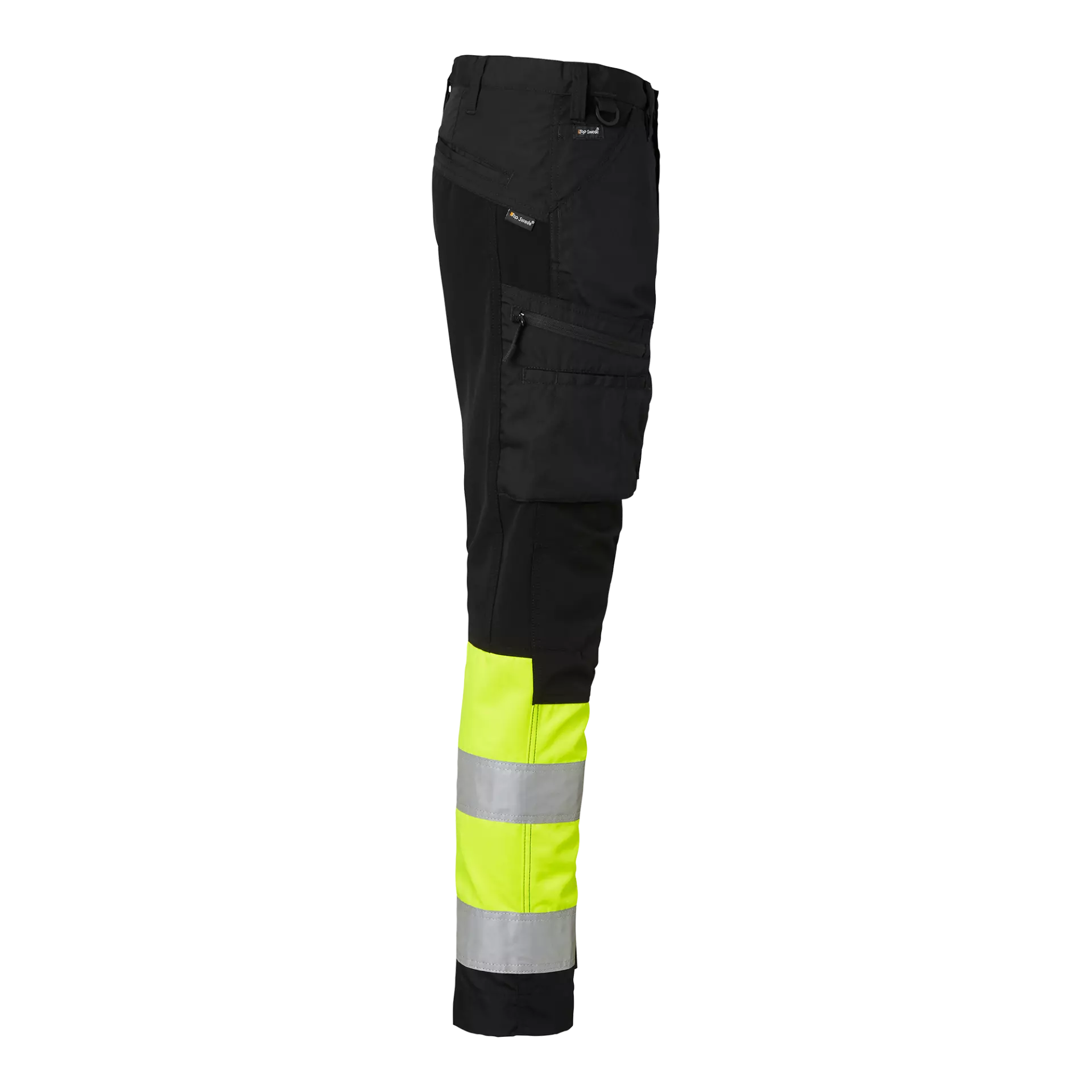 Top Swede 1000828914, Service Trousers High-Visibility, Black/High Vis Yellow, image 3