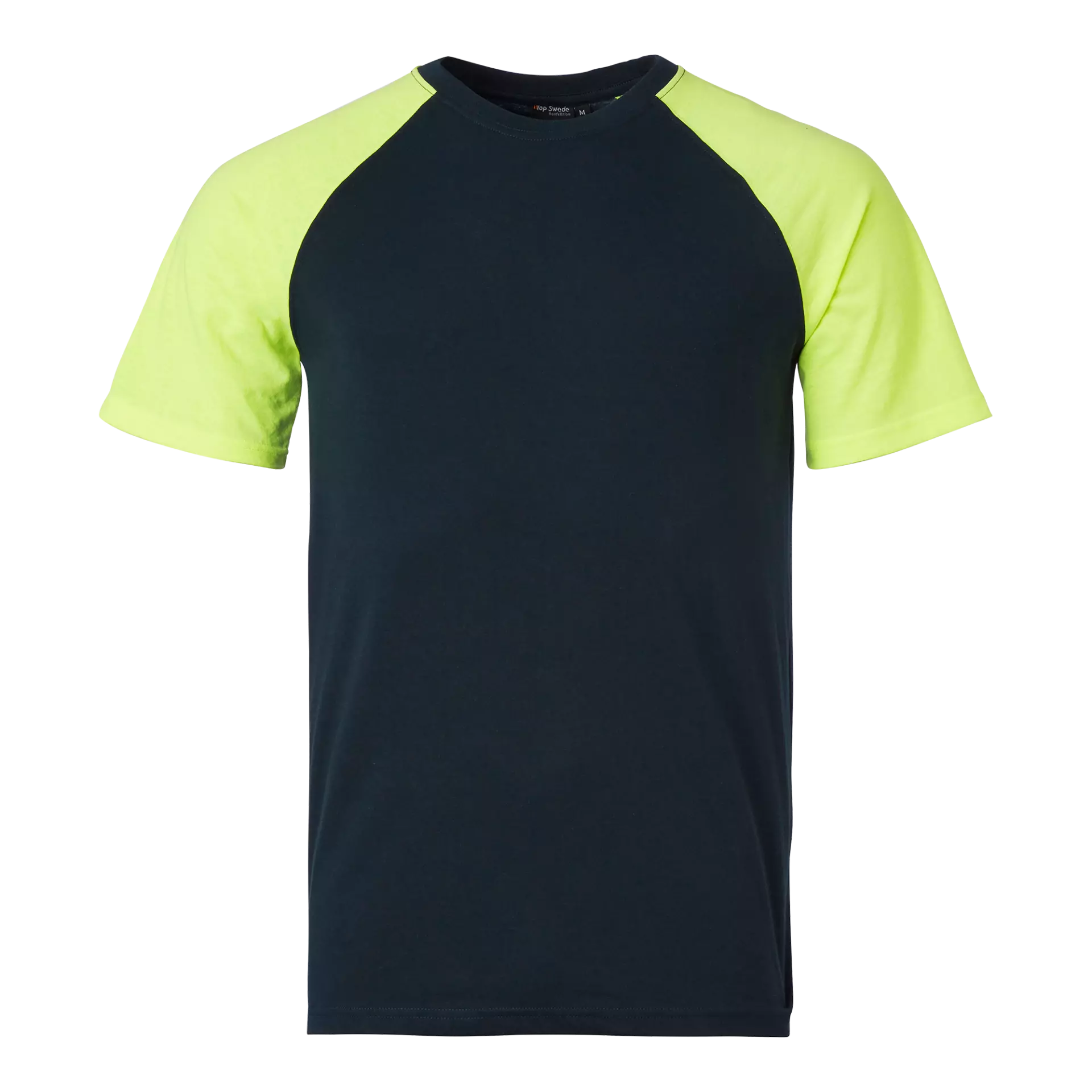 Top Swede 1000664960, T-Shirt, Navy/High Vis Yellow