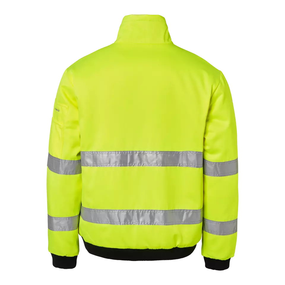 Top Swede 1000926712, Work Jacket, High Vis Yellow, image 2, gallery thumbnail
