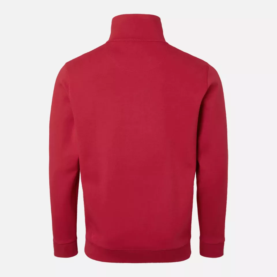 Top Swede 1000641607, Sweatshirt mit kurzem Reißverschluss, Rot, image 2, gallery thumbnail