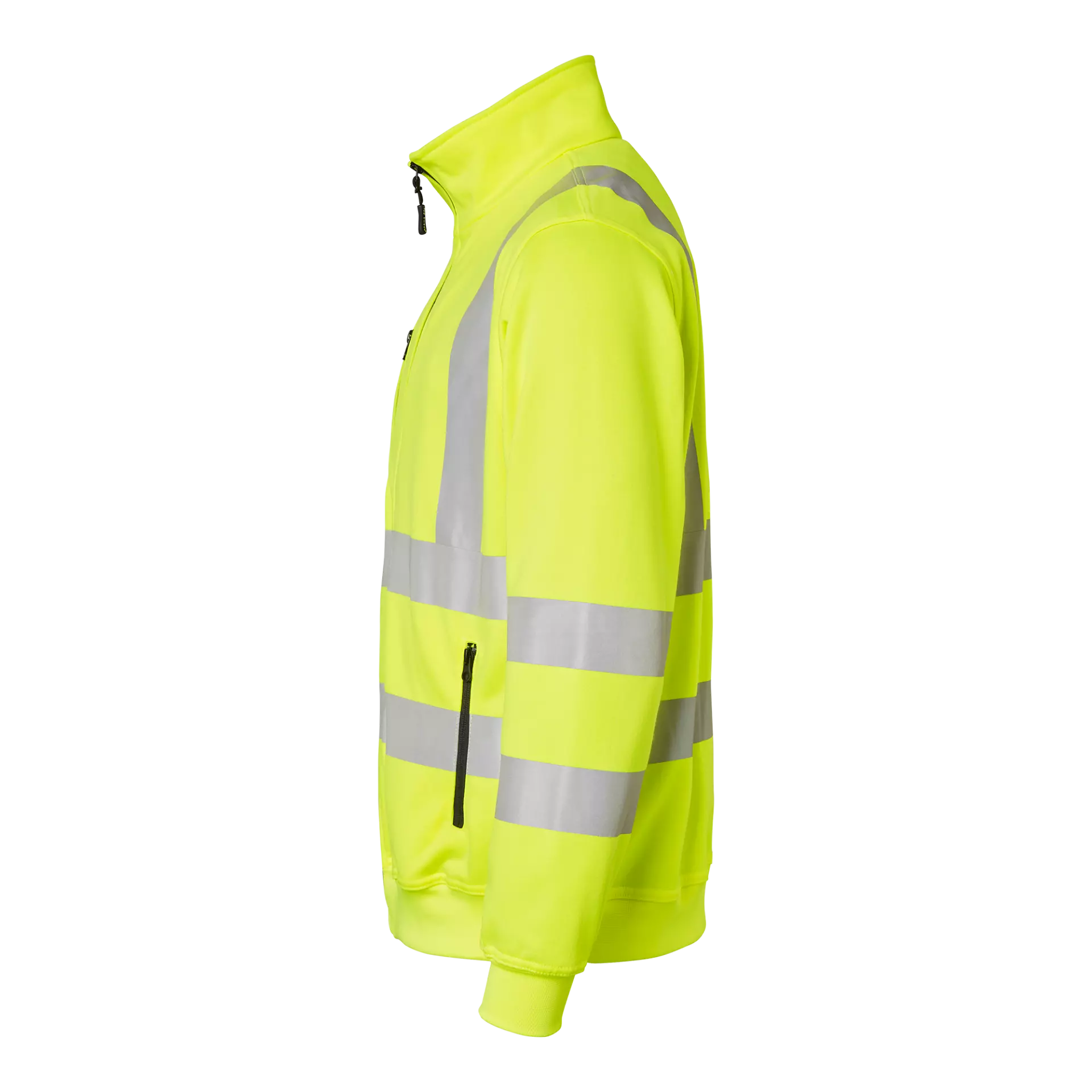 Top Swede 1000727712, High-Visibility Sweat Jacket, High Vis Yellow, image 4