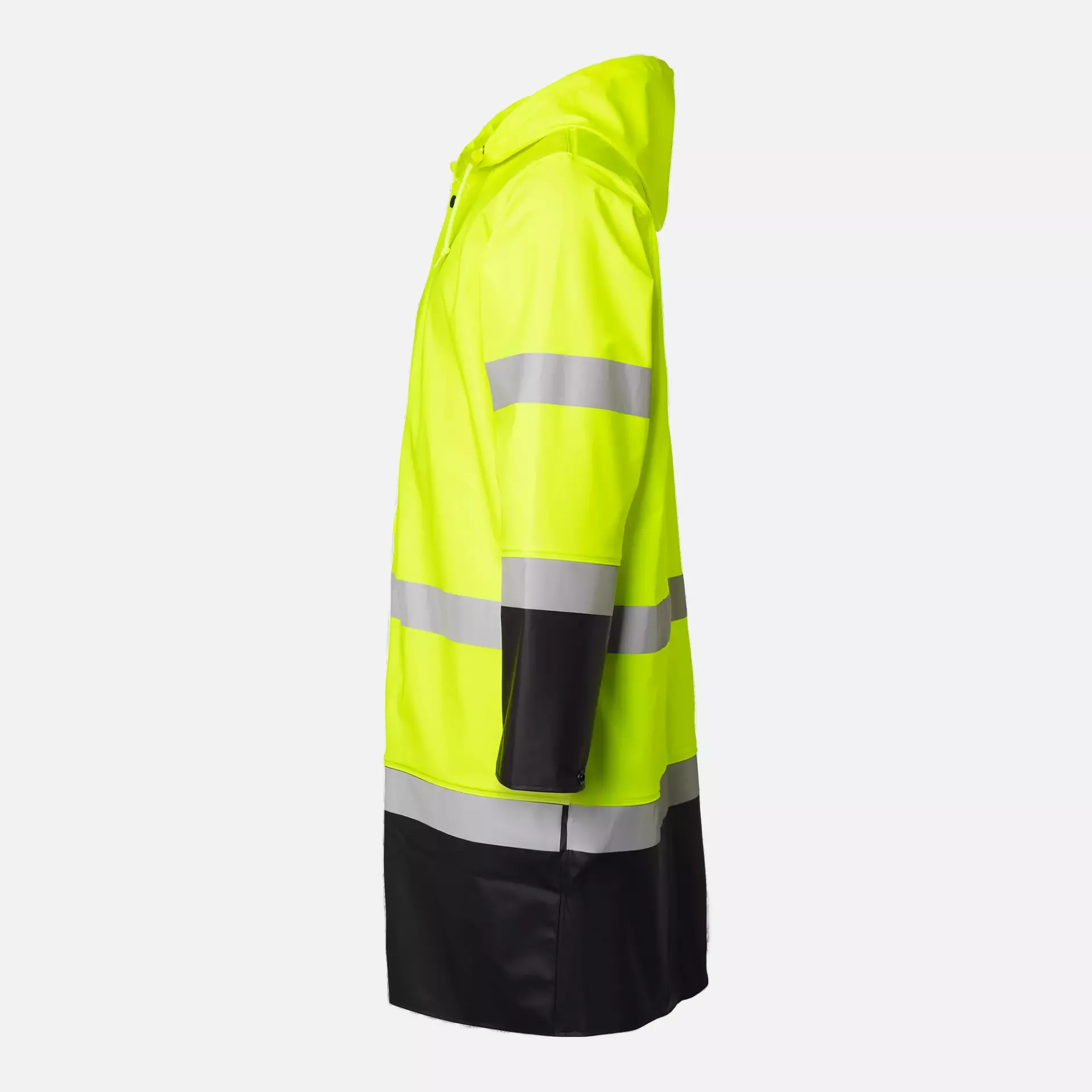 Top Swede 1000733982, High-Visibility Rain Coat, Yellow/Black, image 4