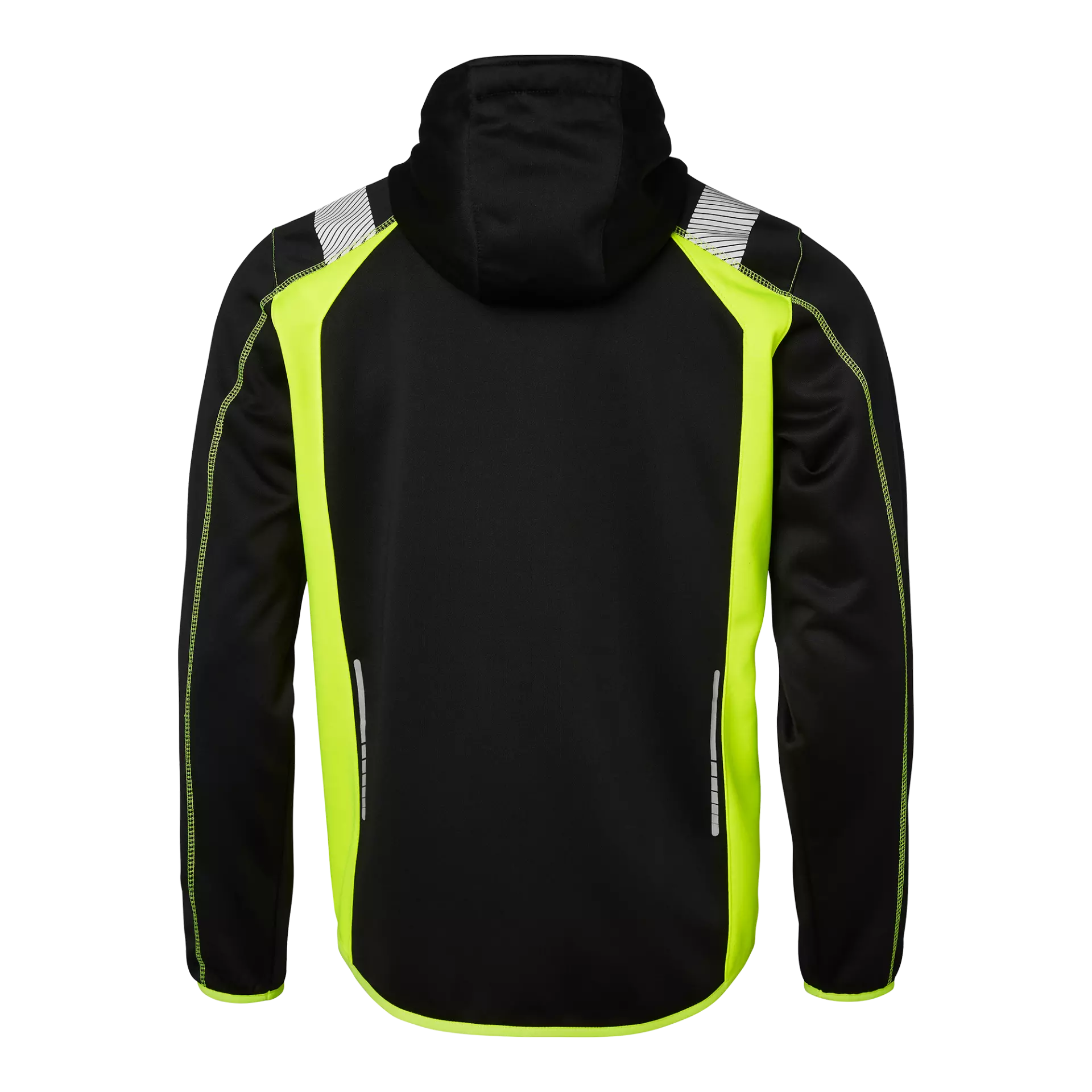 Top Swede 1000870914, Sweatjacke, Schwarz/Fluorgelb, image 2