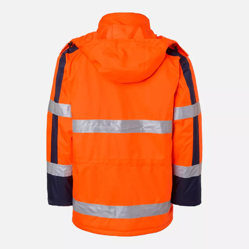 Top Swede 1000978991, Parka, Warnschutz-Orange/Marine, image 2, gallery thumbnail