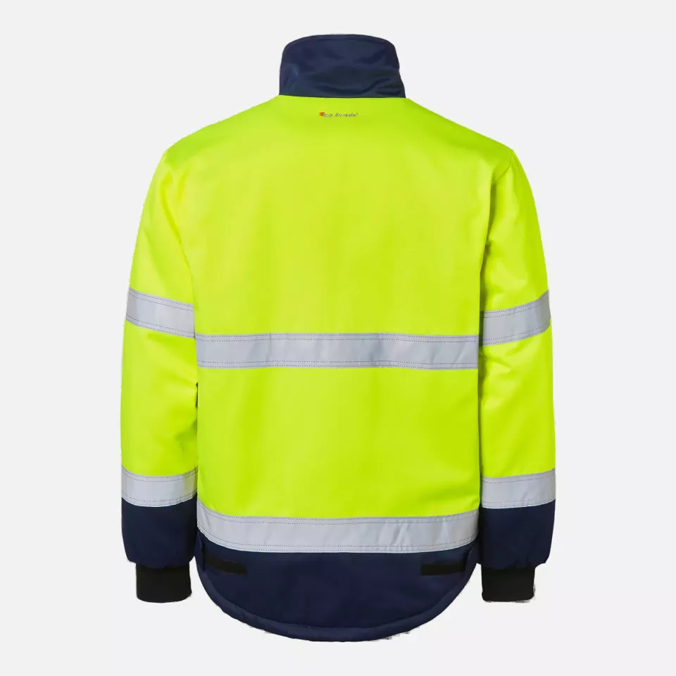 Top Swede 1000934983, Warnschutz-Arbeitsjacke, Gelb/Marine, image 2, gallery thumbnail