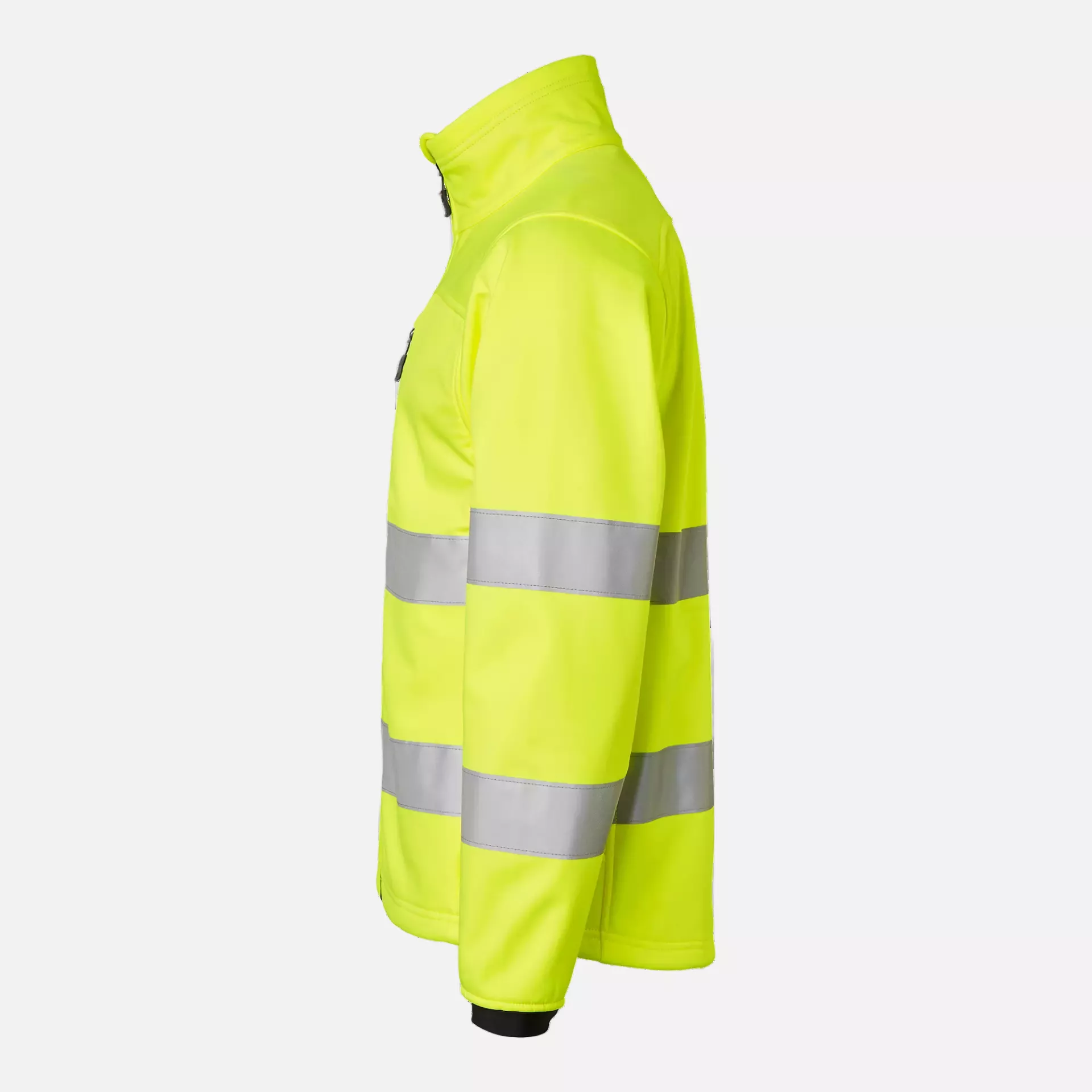 Top Swede 1000984712, High-Vis Softshell Jacket, High Vis Yellow, image 4