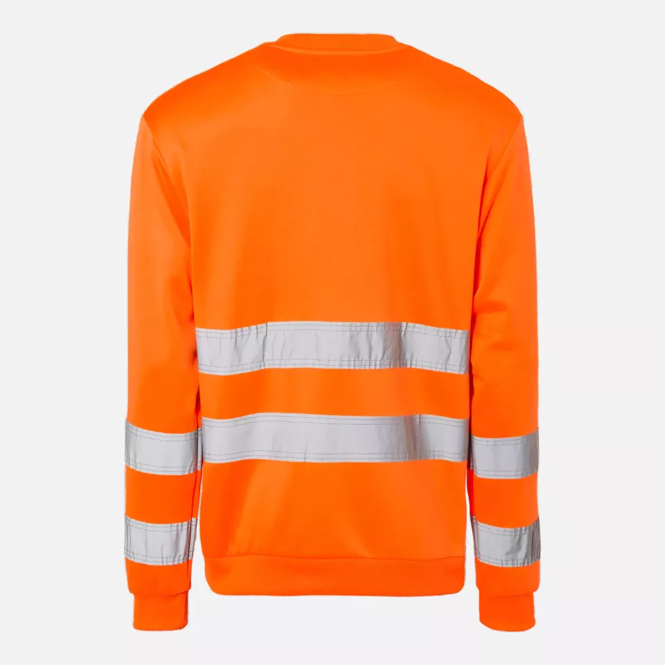 Top Swede 1000917811, Warnschutz-Sweatjacke, Warnorange, image 2, gallery thumbnail