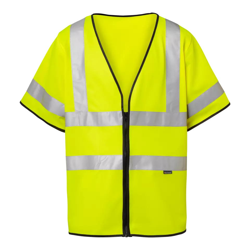 Top Swede 1000702712, High-Visibility Vest, Yellow