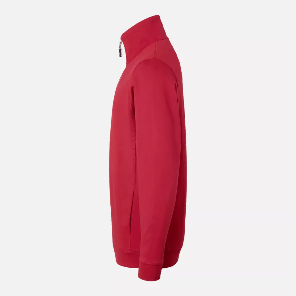 Top Swede 1000641607, Sweatshirt mit kurzem Reißverschluss, Rot, image 4, gallery thumbnail