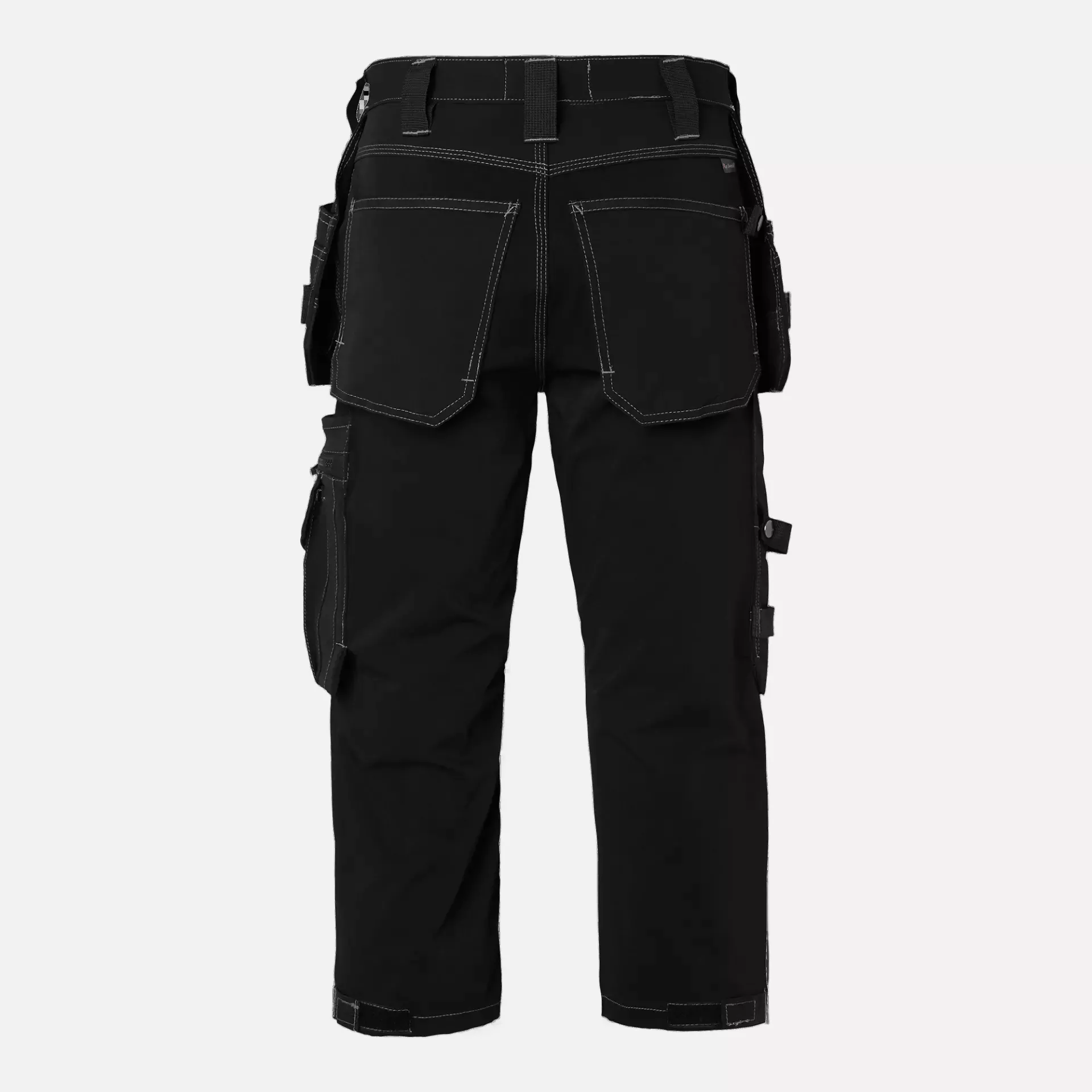 Top Swede 1000880001, Craftsmen 3/4 Trousers, Black, image 2