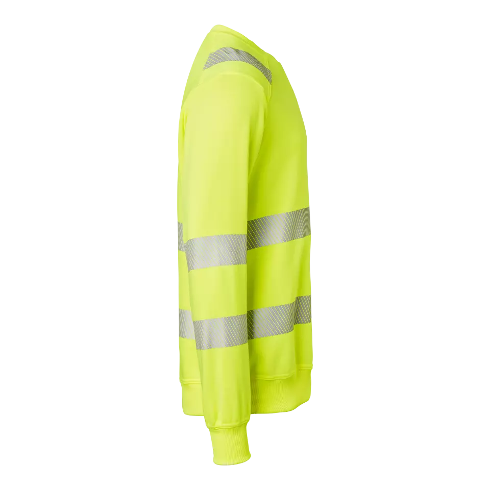 Top Swede 1000862712, High-Visibility Sweatshirt, High Vis Yellow, image 3, gallery thumbnail