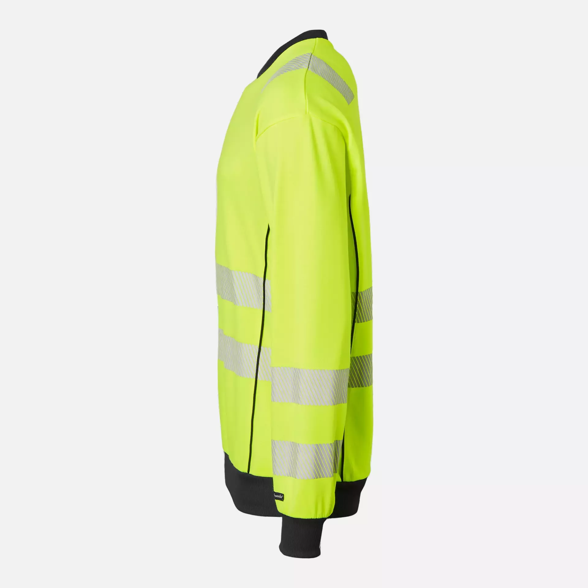 Top Swede 1000740712, High-Visibility Sweatshirt, High Vis Yellow, image 4