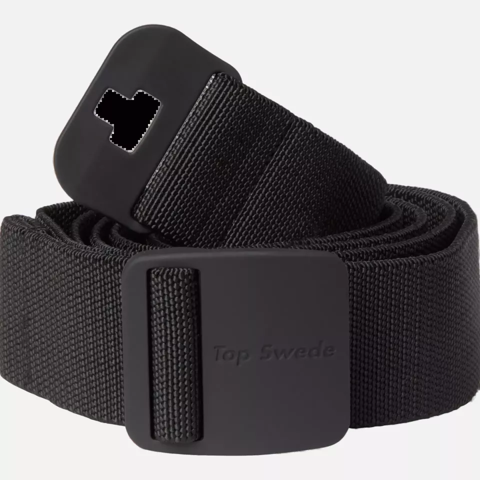 Top Swede 1001319001, ST8000 Stretch Belt, Black, image 1, gallery thumbnail