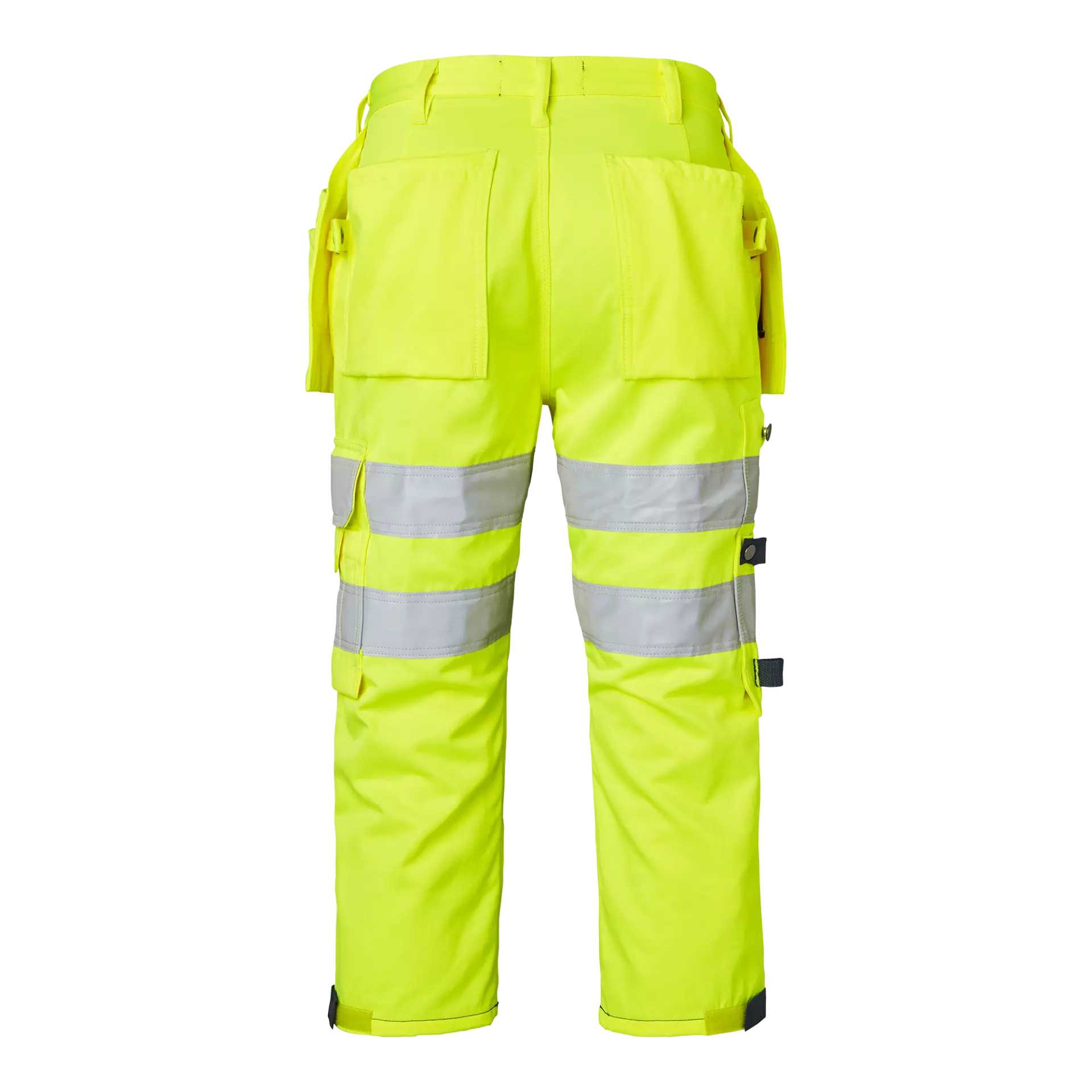 Top Swede 1000826983, Craftsmen 3/4 Trousers High-Visibility, High Vis Yellow/Navy, image 2