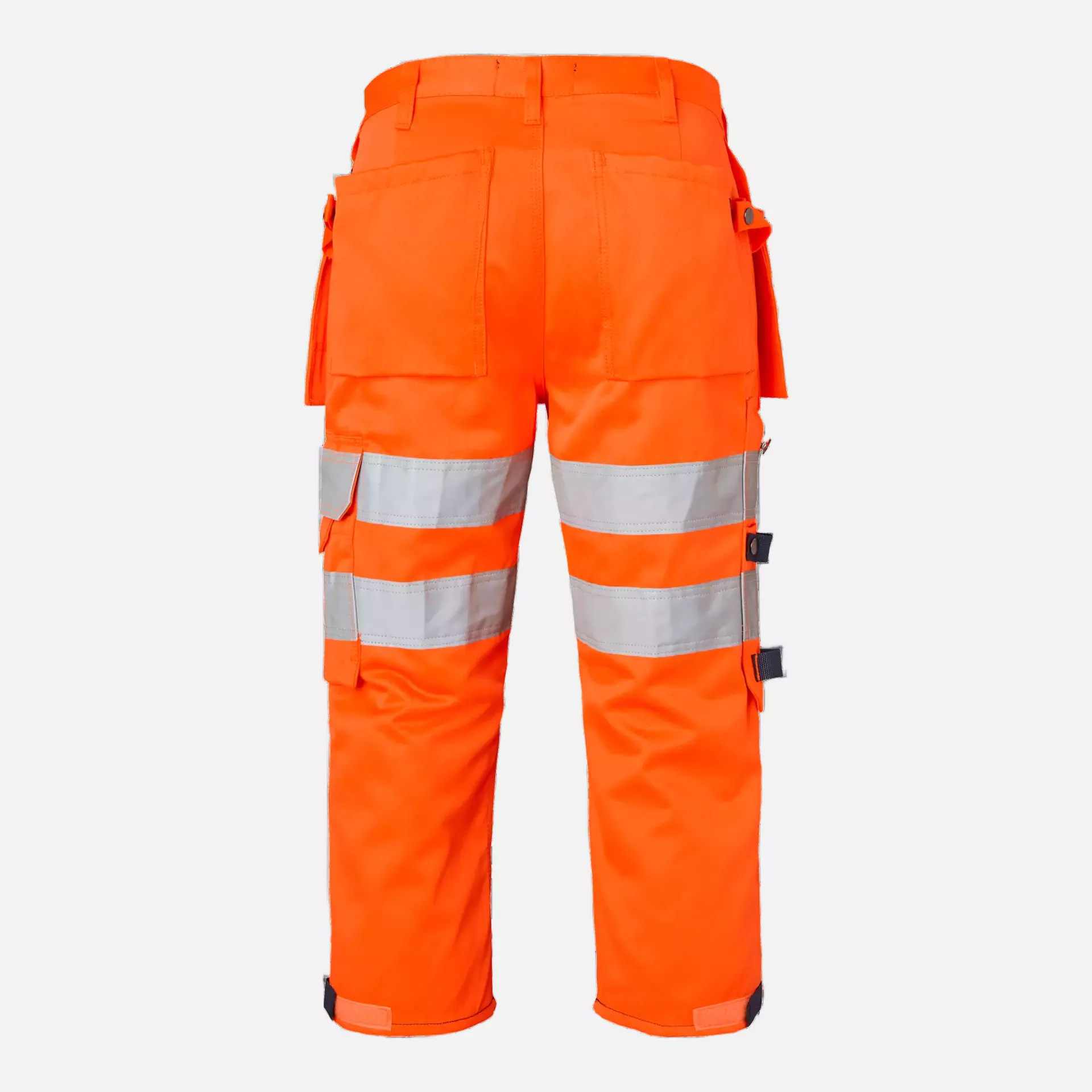 Top Swede 1000826991, Craftsmen 3/4 Trousers High-Visibility, High Vis Orange/Navy, image 2