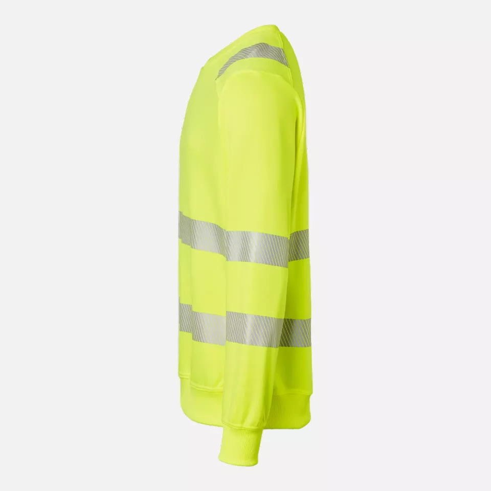 Top Swede 1000862712, High-Visibility Sweatshirt, High Vis Yellow, image 4, gallery thumbnail