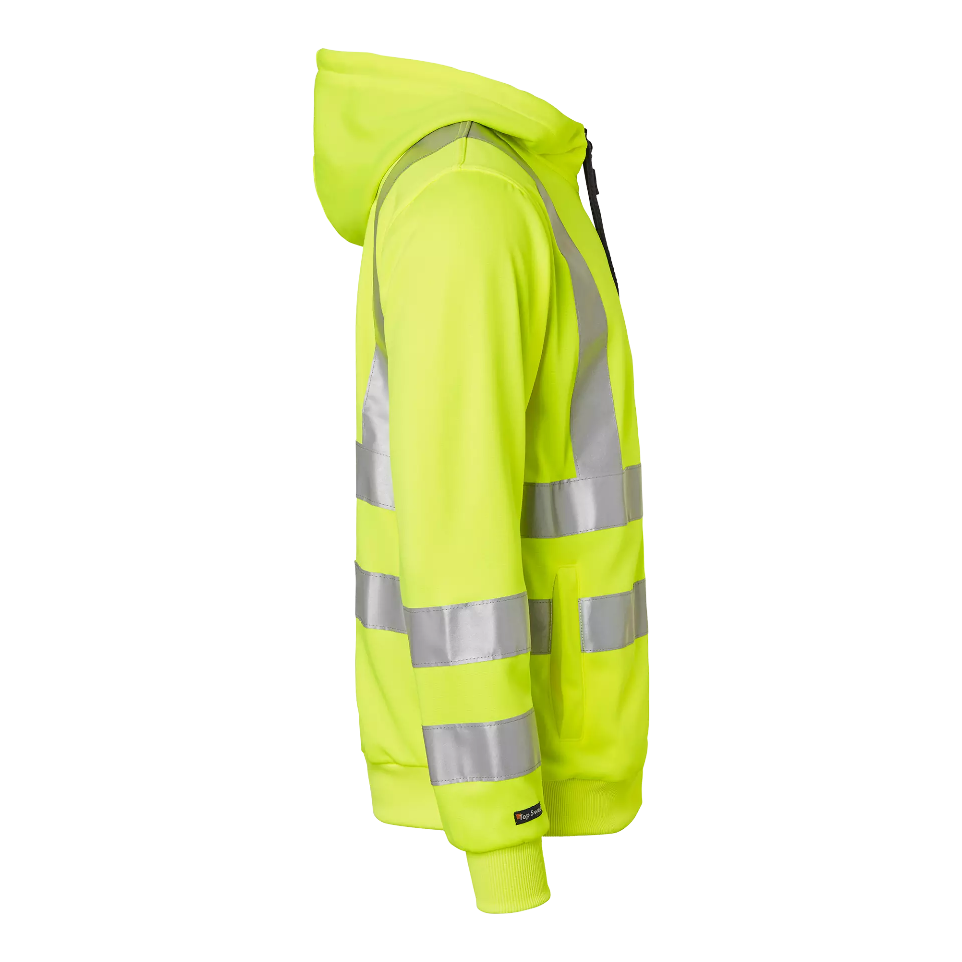 Top Swede 1000919712, Warnschutz-Sweatshirt, Gelb, image 3