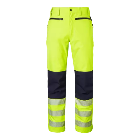 Top Swede Shell Trousers, High Vis Yellow/Navy