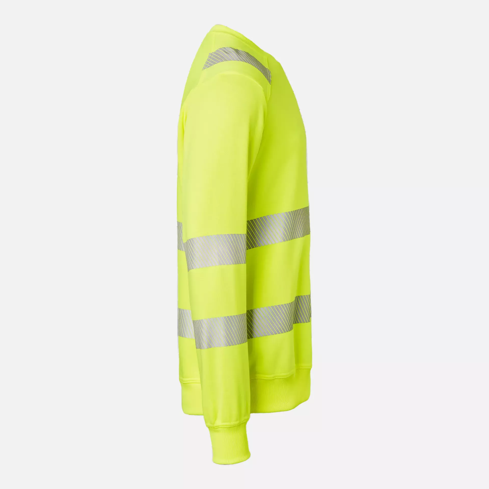 Top Swede 1000862712, High-Visibility Sweatshirt, High Vis Yellow, image 3