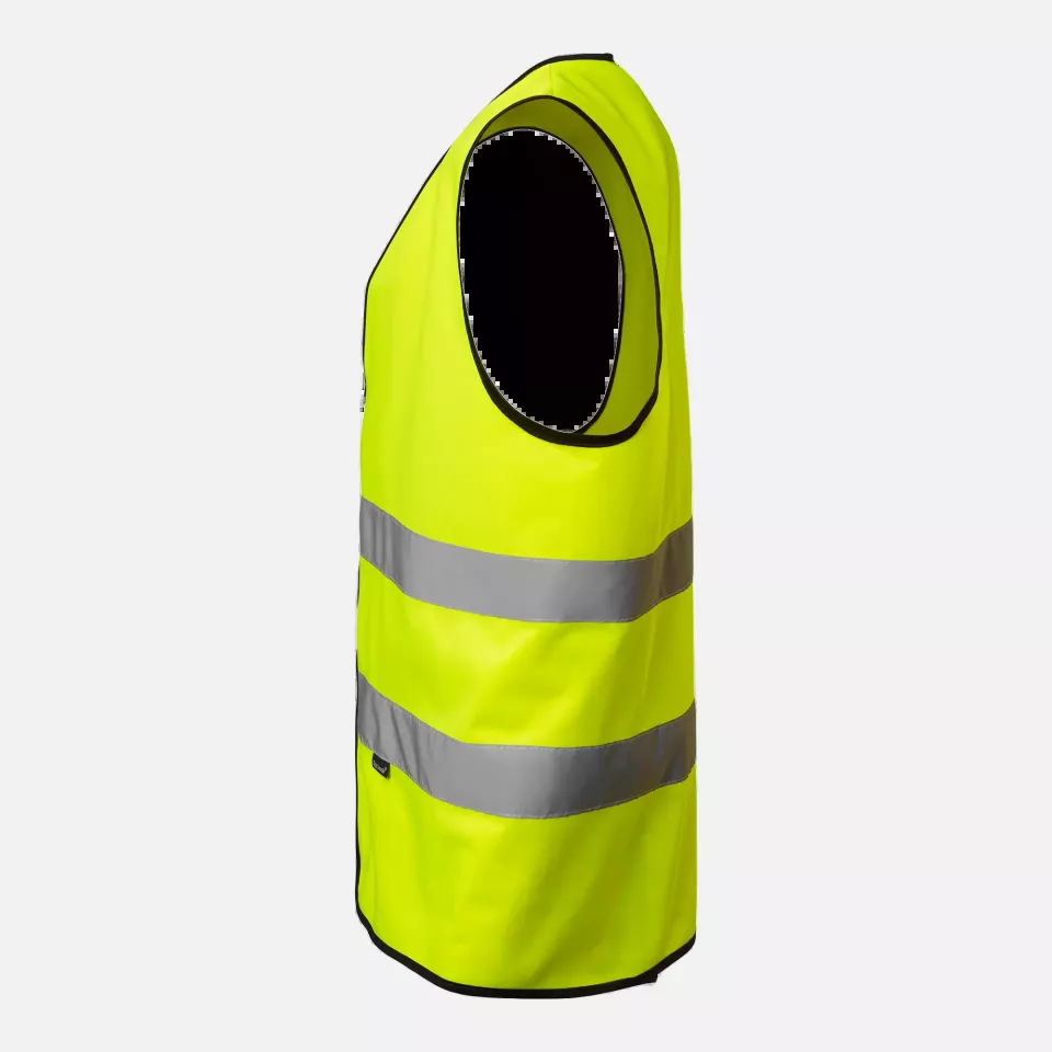 Top Swede 1000837712, High-Visibility Vest, Yellow, image 4, gallery thumbnail