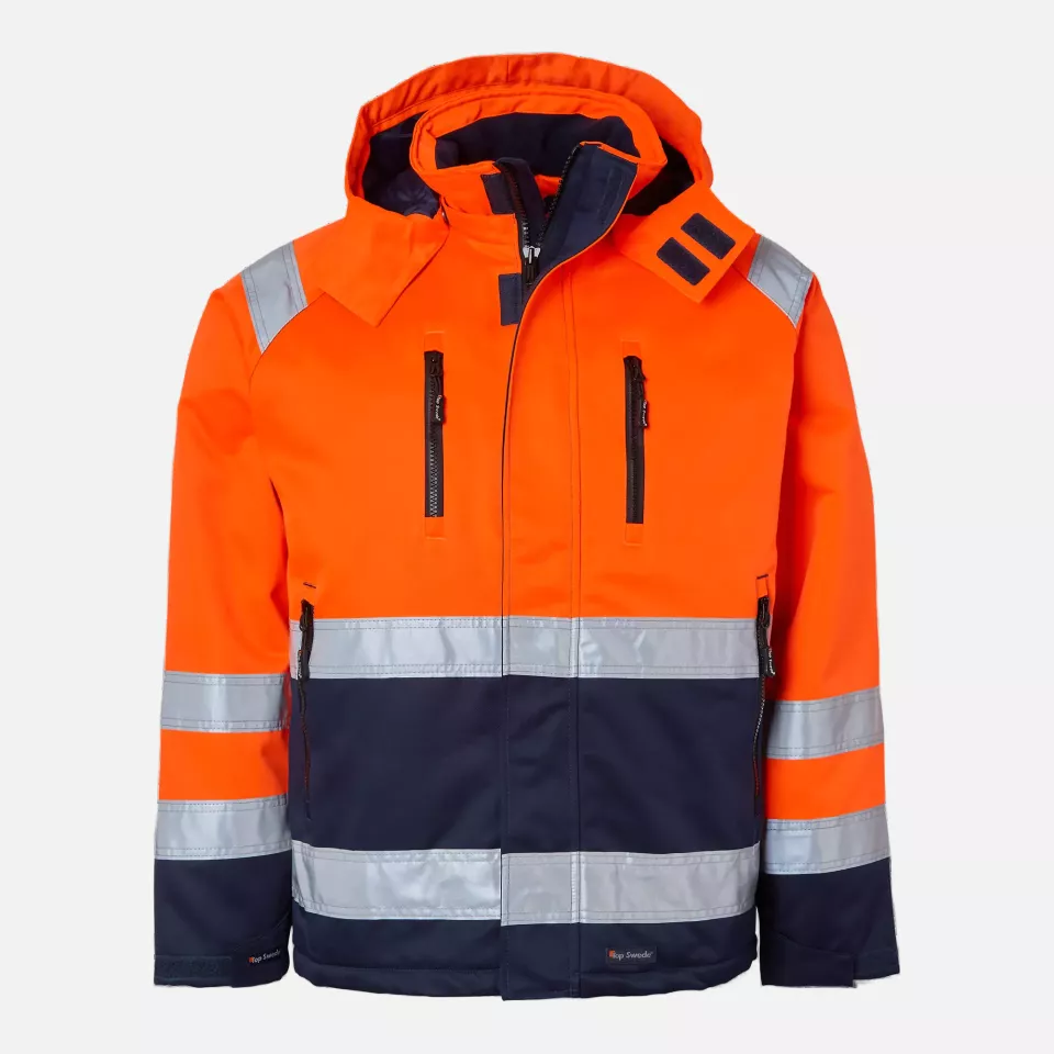 Top Swede 1000695991, Work Jacket, Orange/Navy, image 1, gallery thumbnail