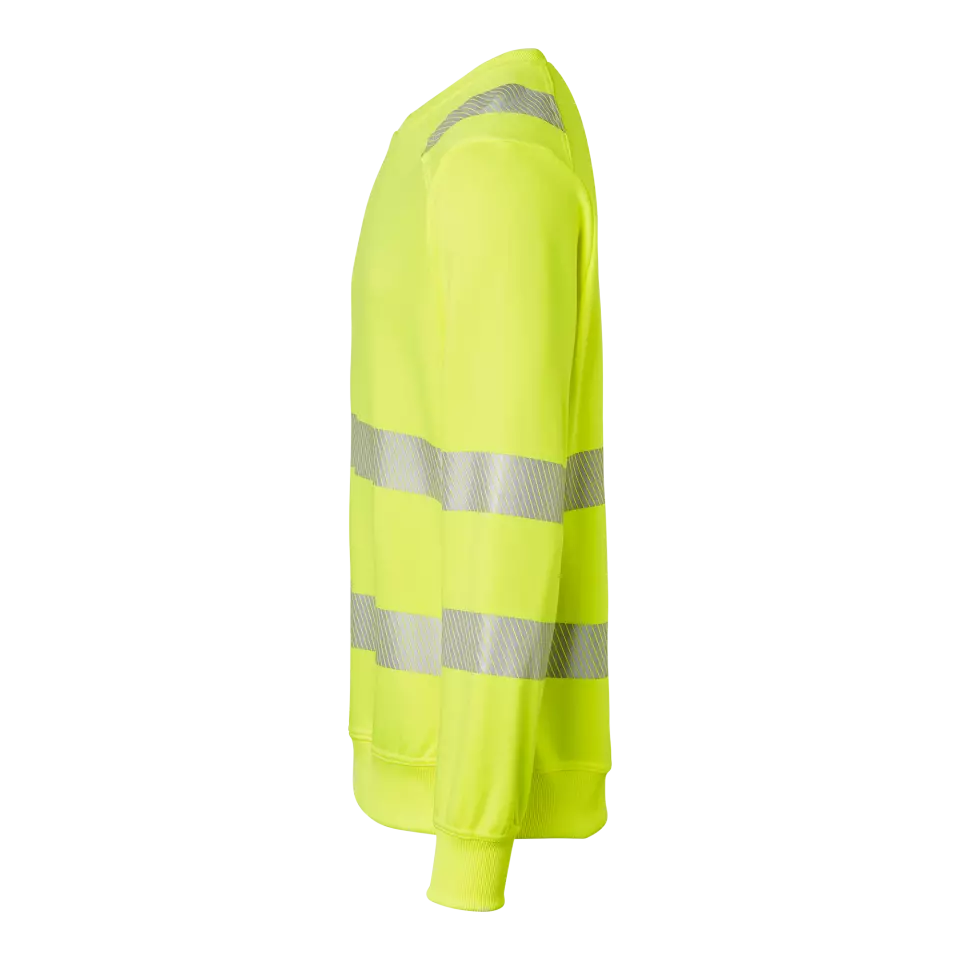 Top Swede 1000862712, High-Visibility Sweatshirt, High Vis Yellow, image 4, gallery thumbnail