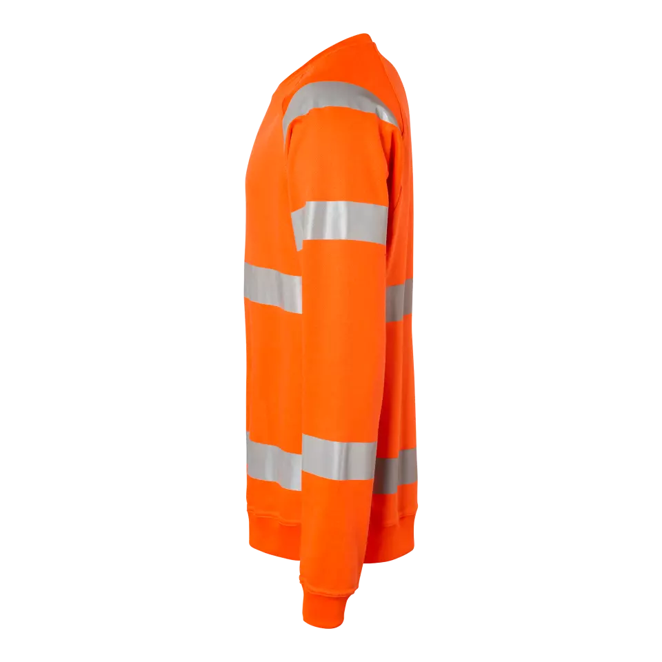 Top Swede 1000726811, High-Visibility Sweatshirt, High Vis Orange, image 4, gallery thumbnail