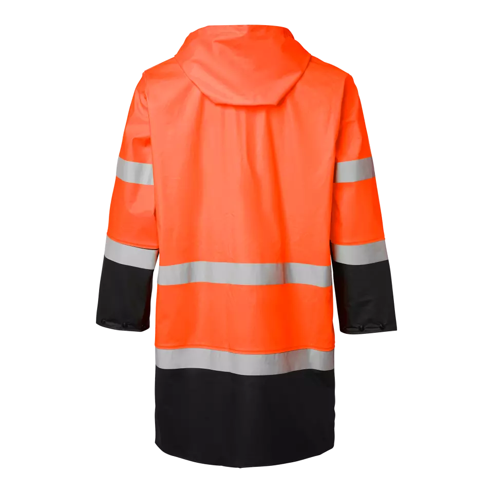 Top Swede 1000733990, Warnschutz-Regenmantel, Orange/Schwarz, image 2, gallery thumbnail