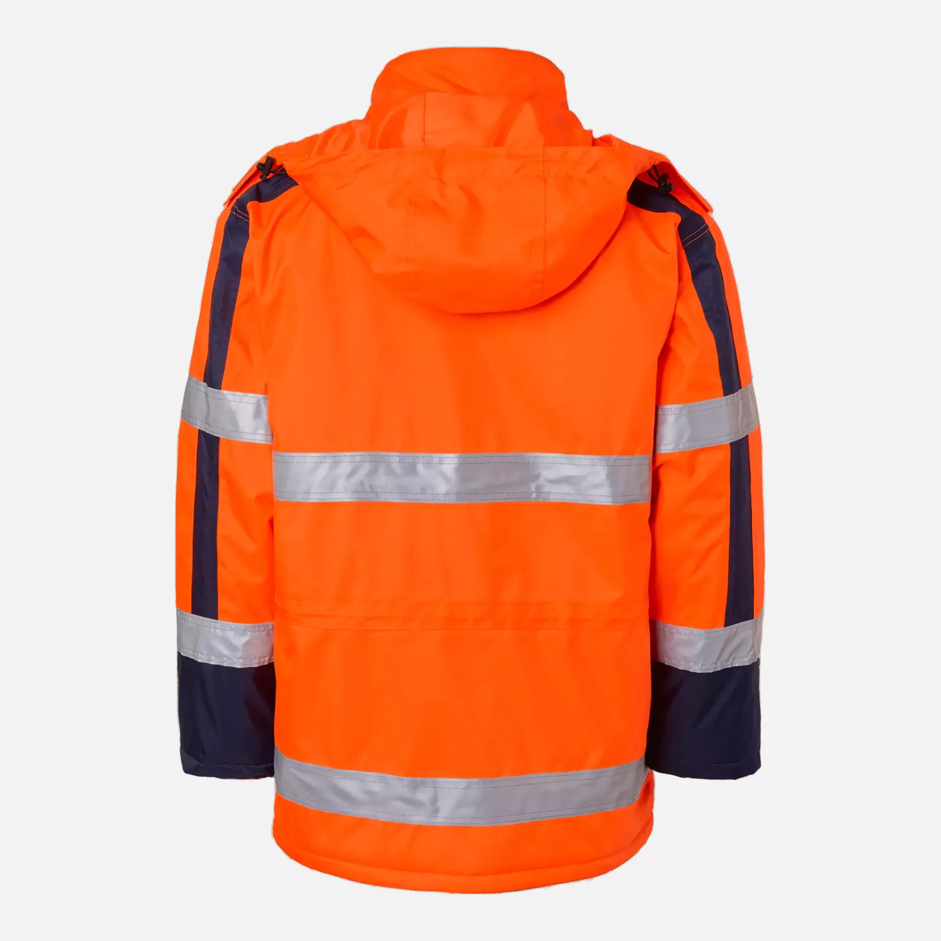 Top Swede 1000978991, Parka, Warnschutz-Orange/Marine, image 2