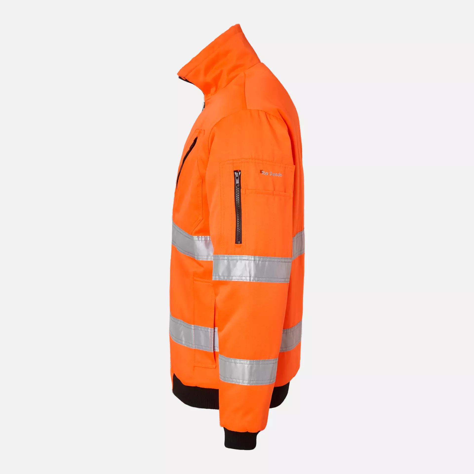 Top Swede 1000926811, Warnschutz-Arbeitsjacke, Leuchtorange, image 4