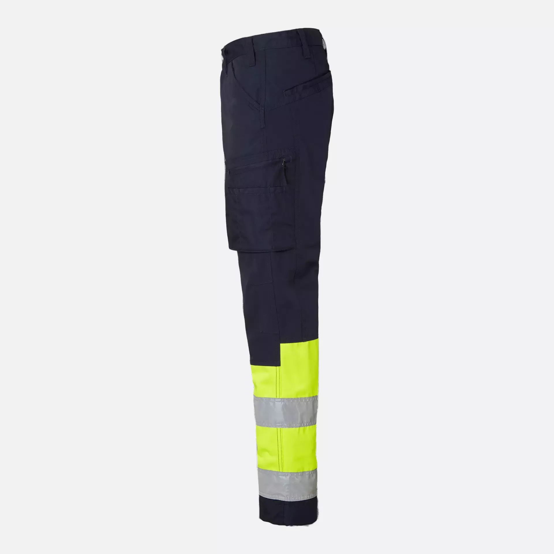 Top Swede 1000828960, Service Trousers High-Visibility, Navy/High Vis Yellow, image 4
