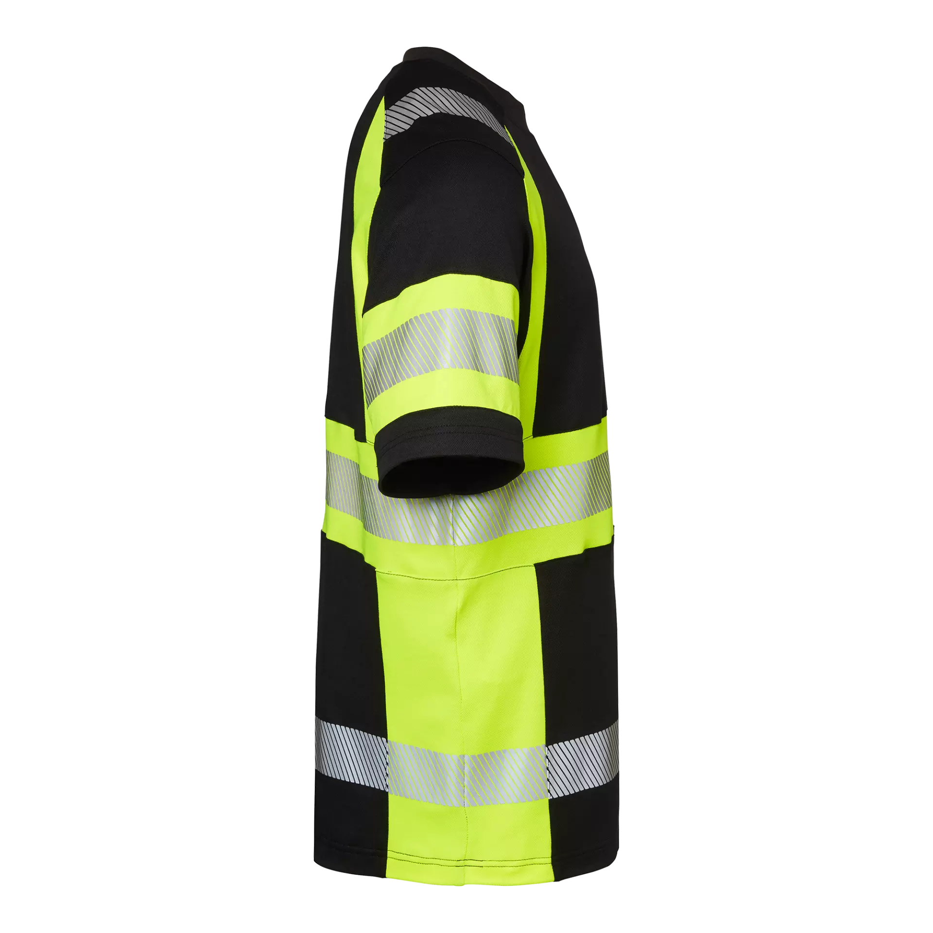 Top Swede 1001886914, 600 T-Shirt, Schwarz/Signalgelb, image 3