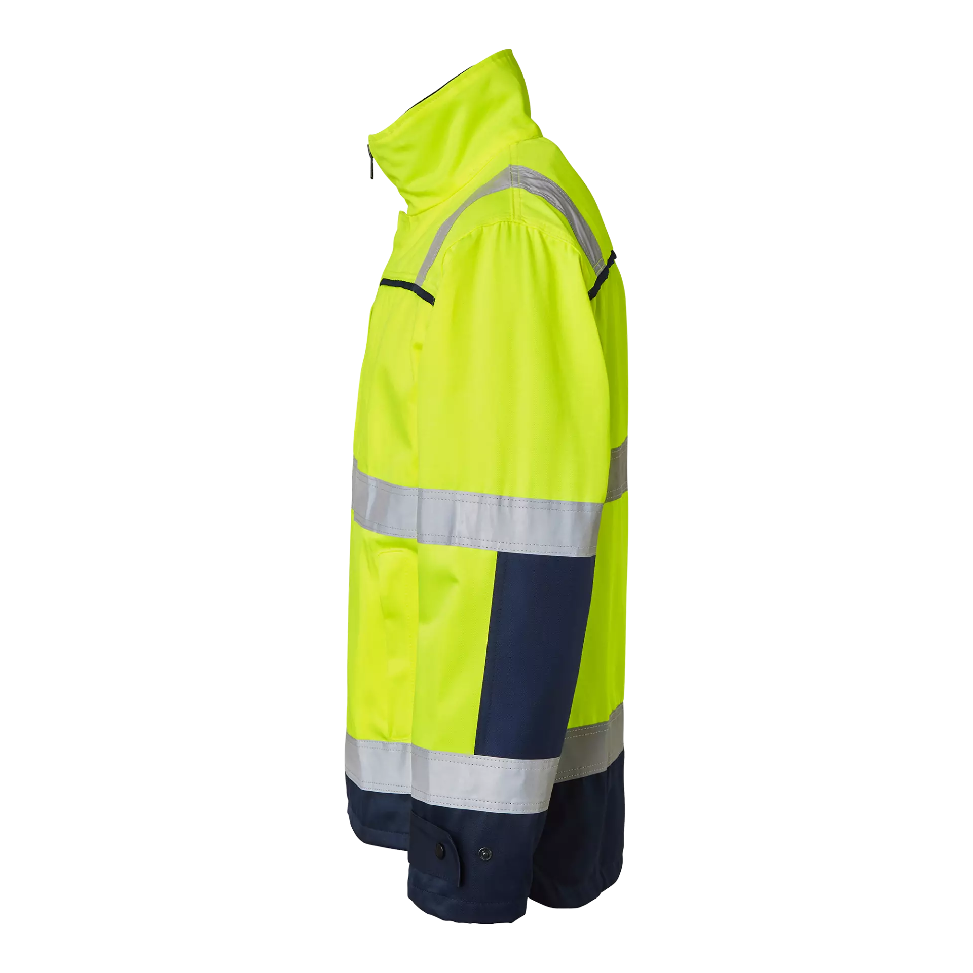 Top Swede 1000911983, High-Visibility Jacket, Yellow/Navy, image 4