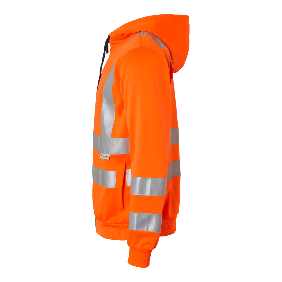 Top Swede 1000919811, Sweat Vest High-Visibility, High Vis Orange, image 4, gallery thumbnail